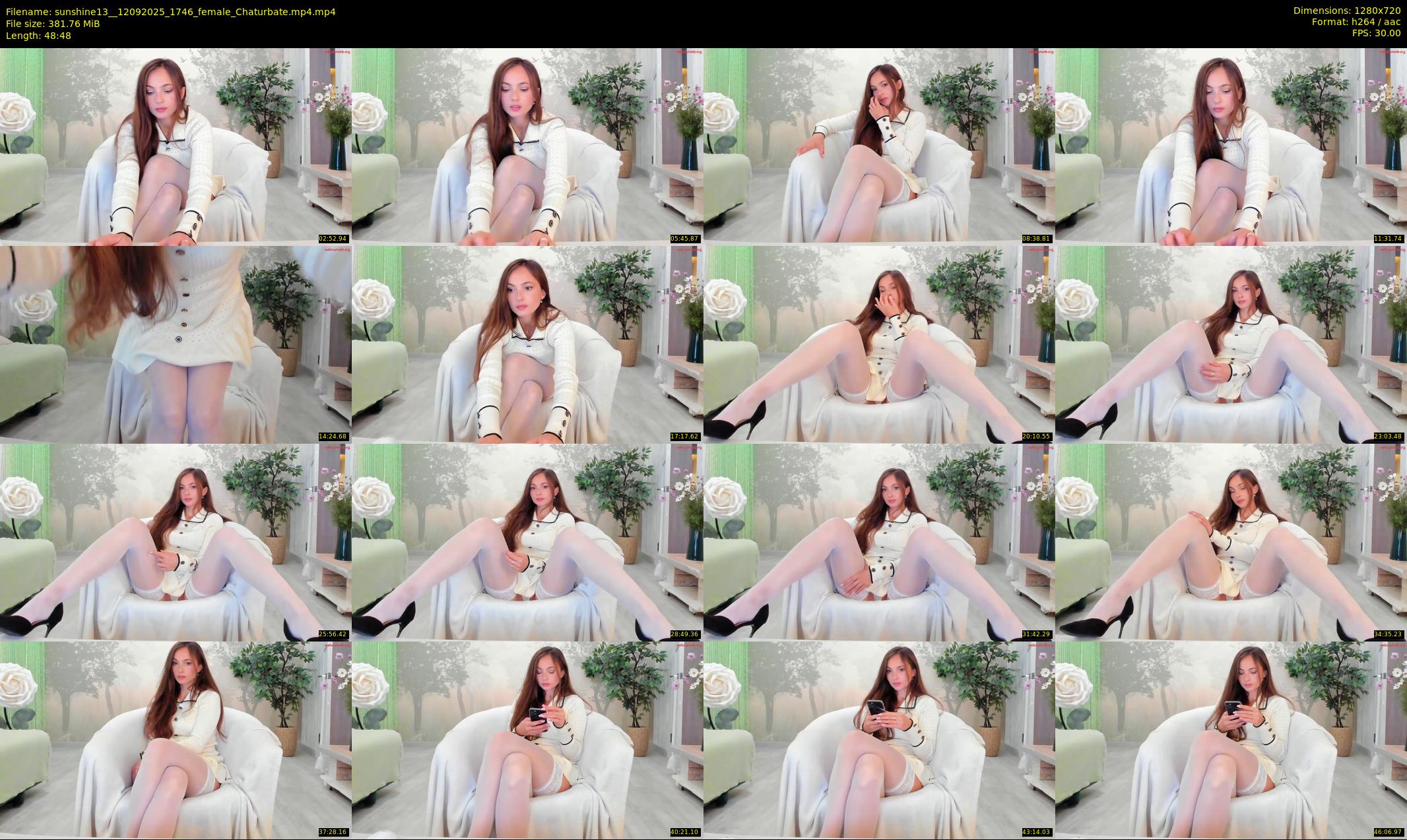 sunshine13_ — 49 minute Chaturbate female cam show recording, 720p, Sep 12, 2025