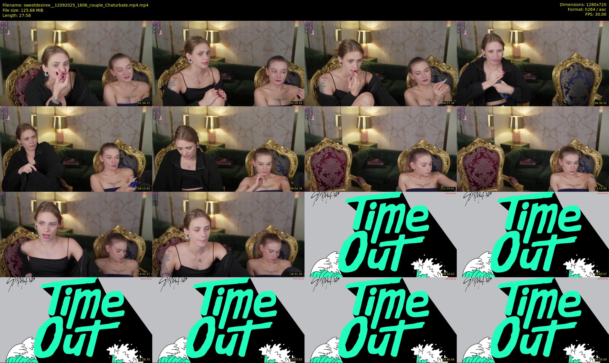sweetdesiree_ — 28 minute Chaturbate couple cam show recording, 720p, Sep 12, 2025