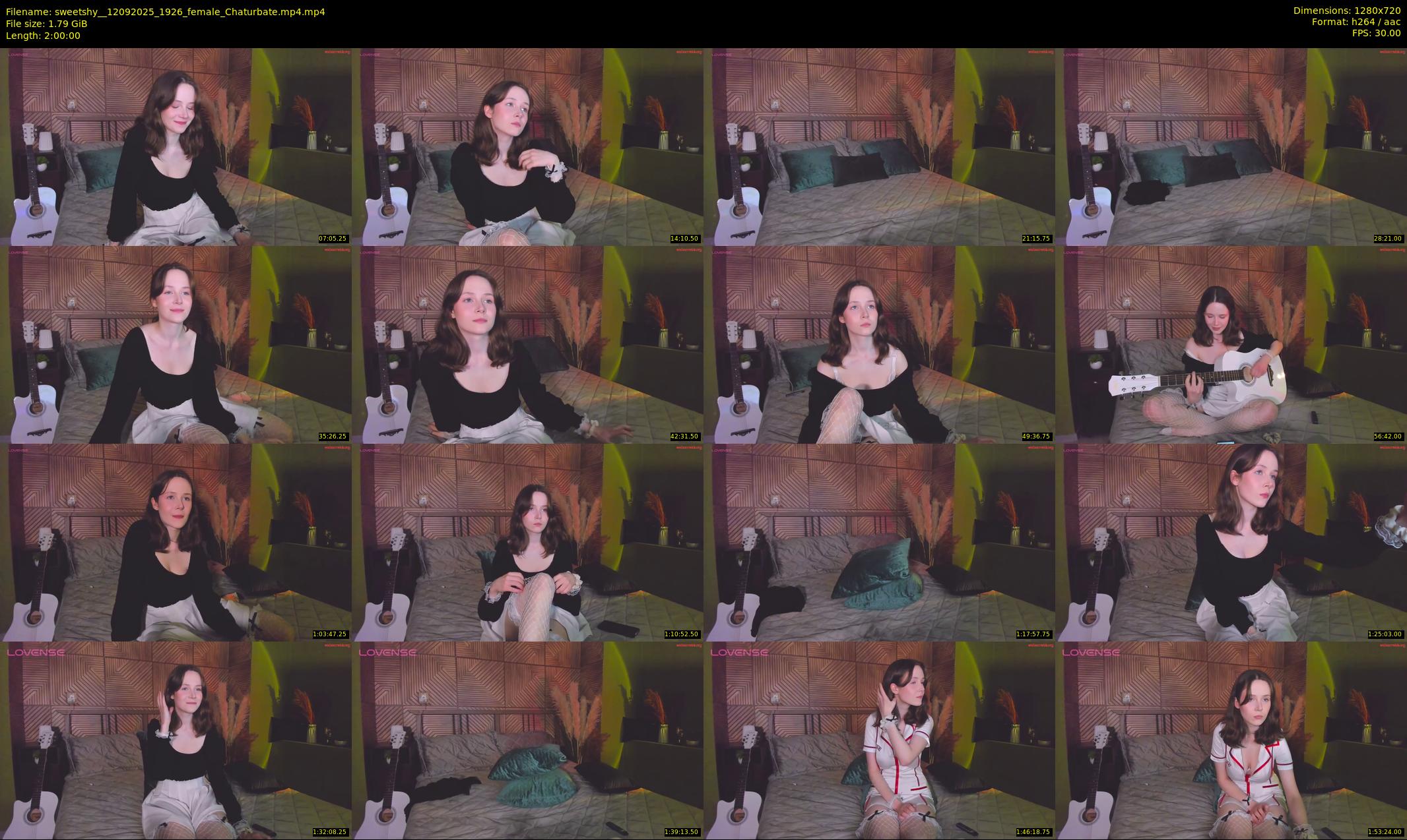 sweetshy_ — 120 minute Chaturbate female cam show recording, 720p, Sep 12, 2025