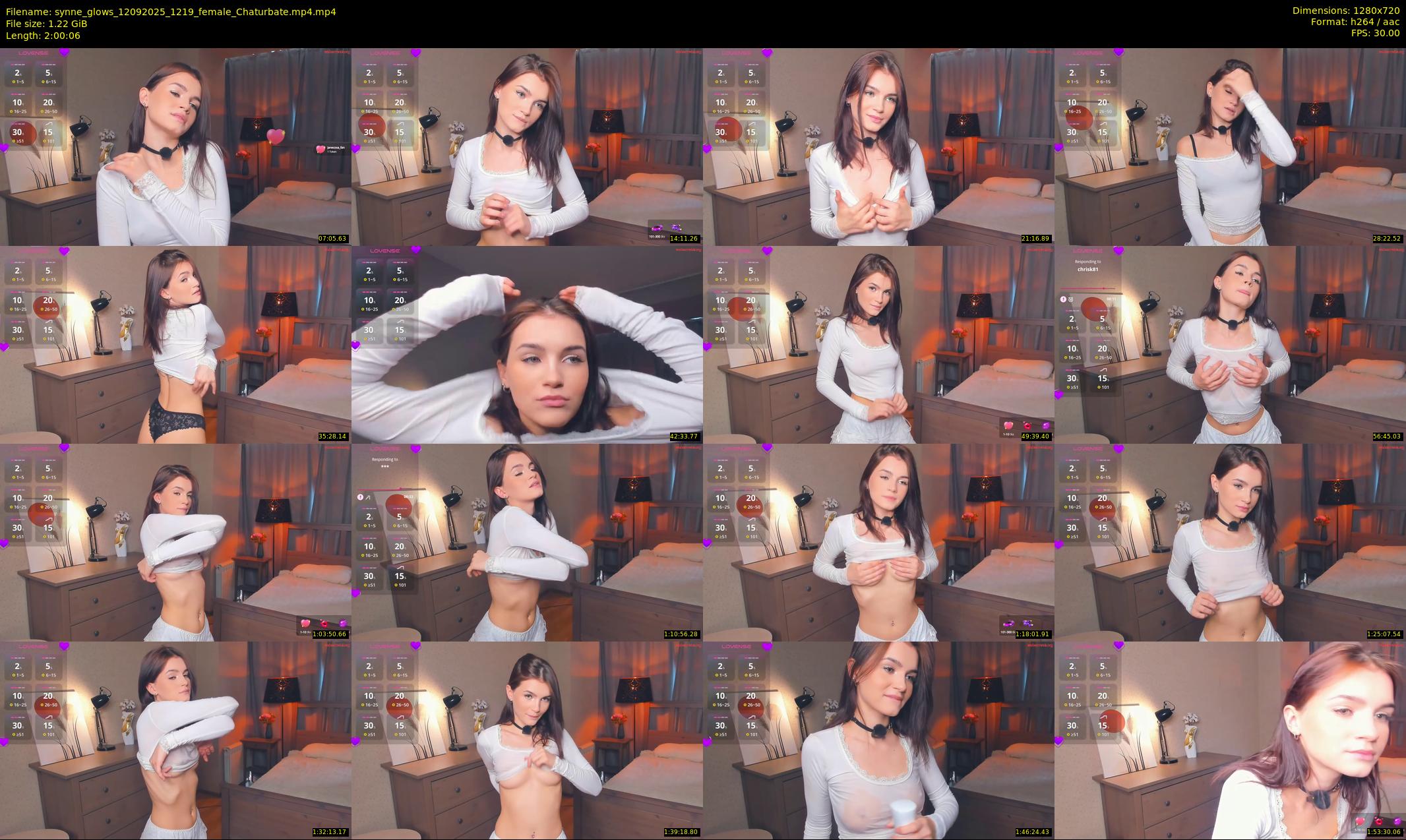 synne_glows — 121 minute Chaturbate female cam show recording, 720p, Sep 12, 2025