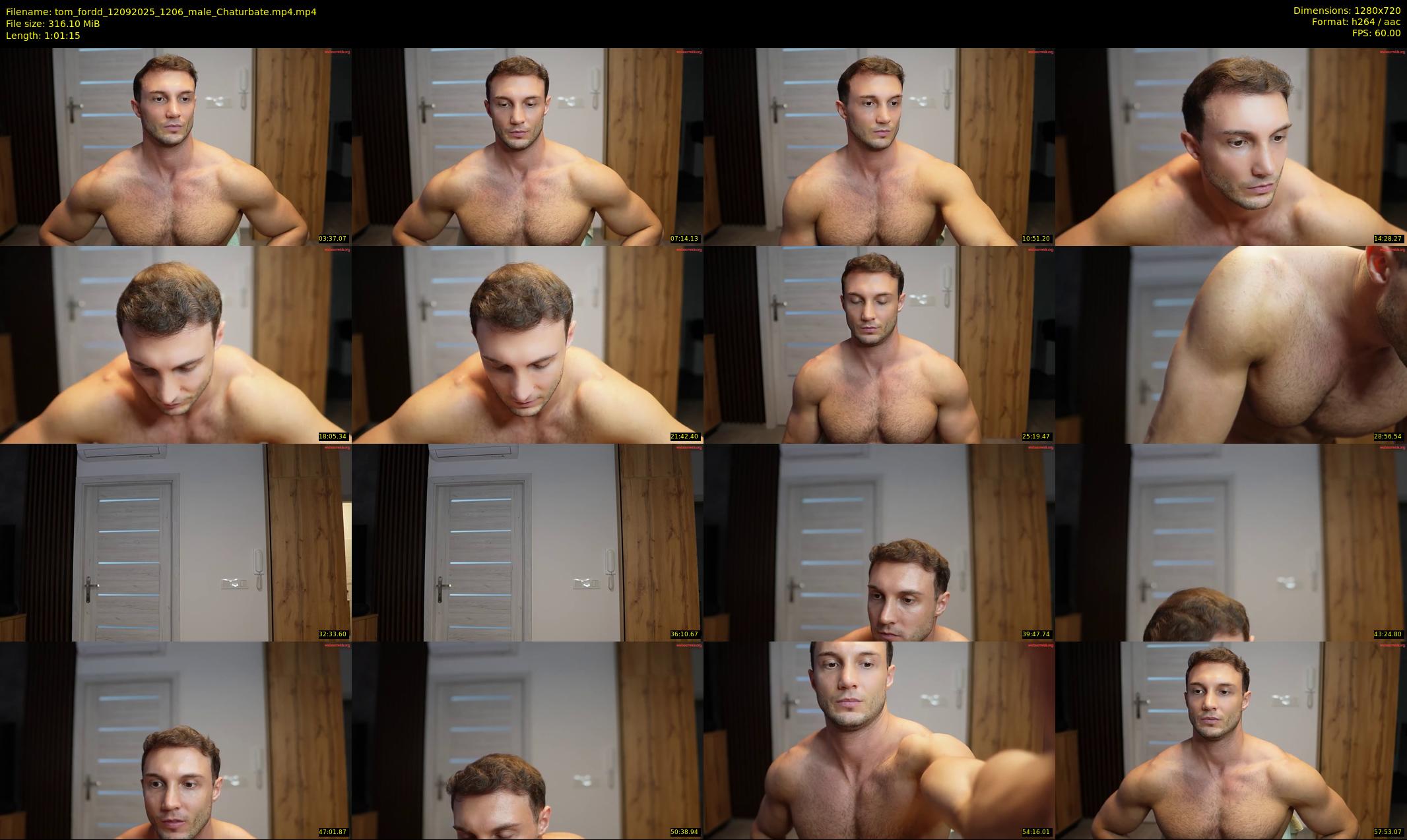 tom_fordd — 62 minute Chaturbate male cam show recording, 720p, Sep 12, 2025