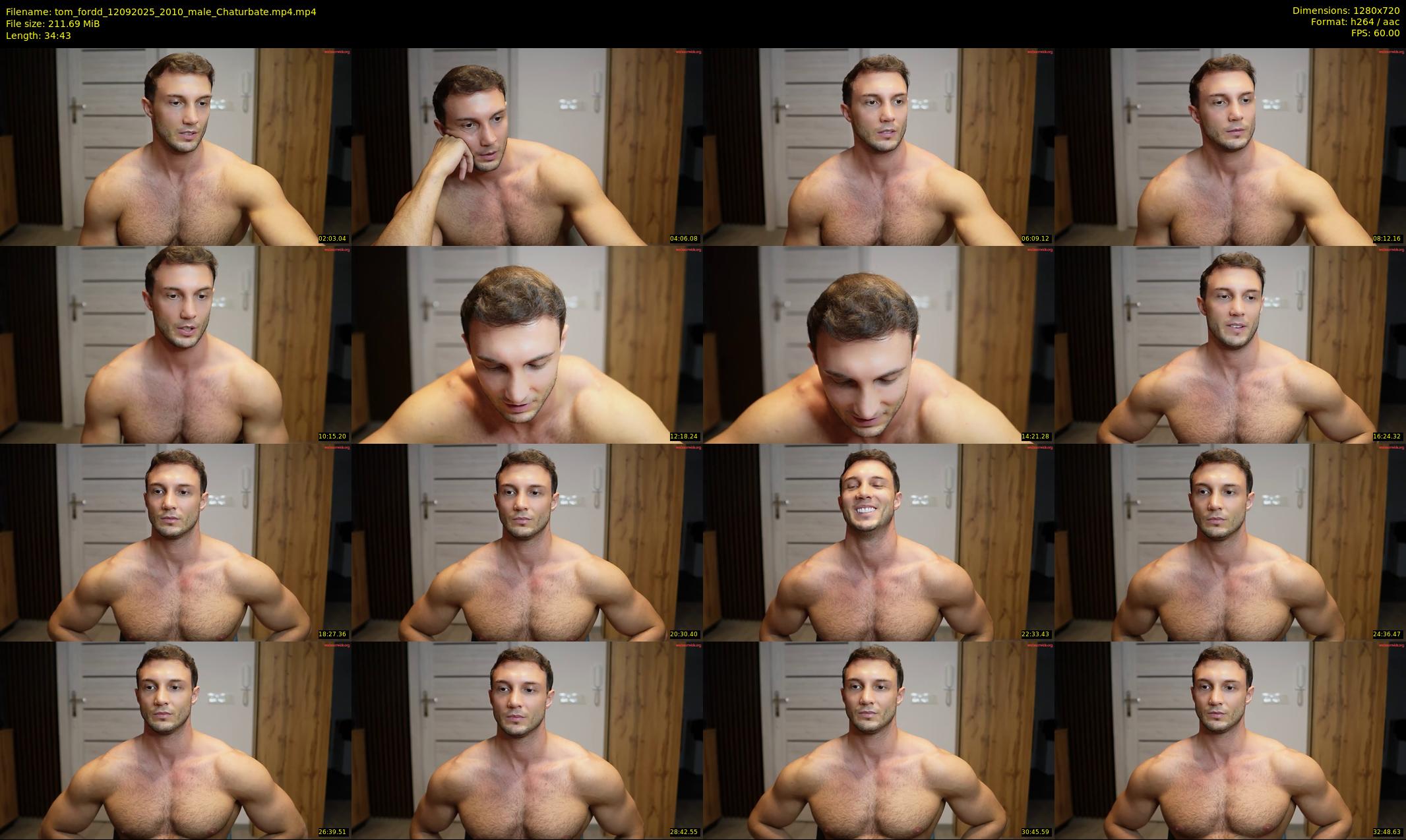 tom_fordd — 35 minute Chaturbate male cam show recording, 720p, Sep 12, 2025
