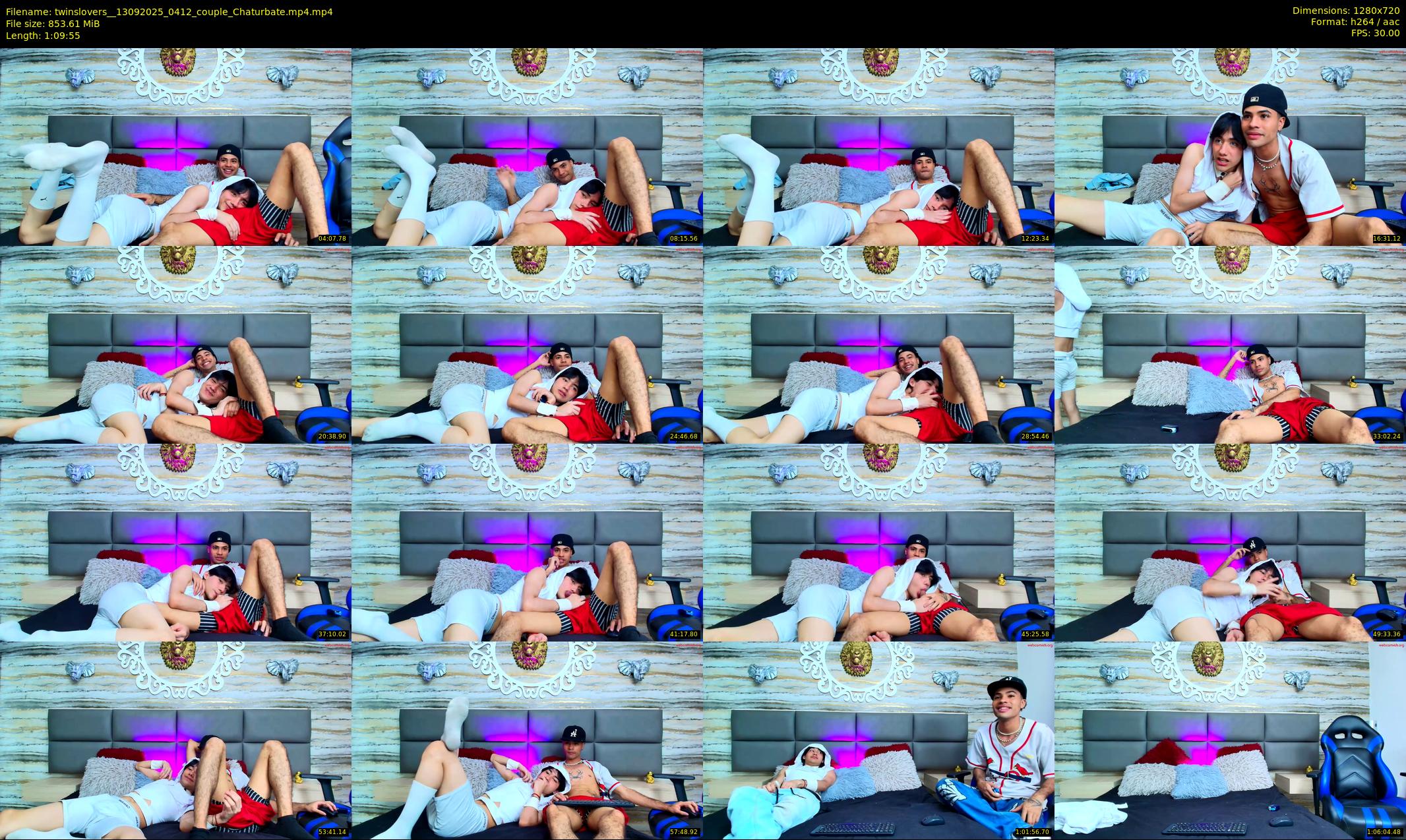twinslovers_ — 70 minute Chaturbate couple cam show recording, 720p, Sep 13, 2025