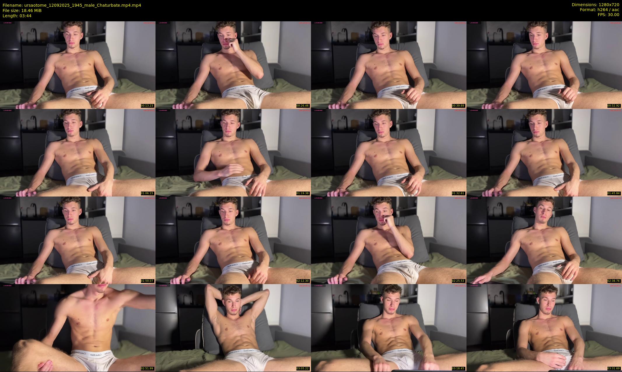 ursaotome — 4 minute Chaturbate male cam show recording, 720p, Sep 12, 2025