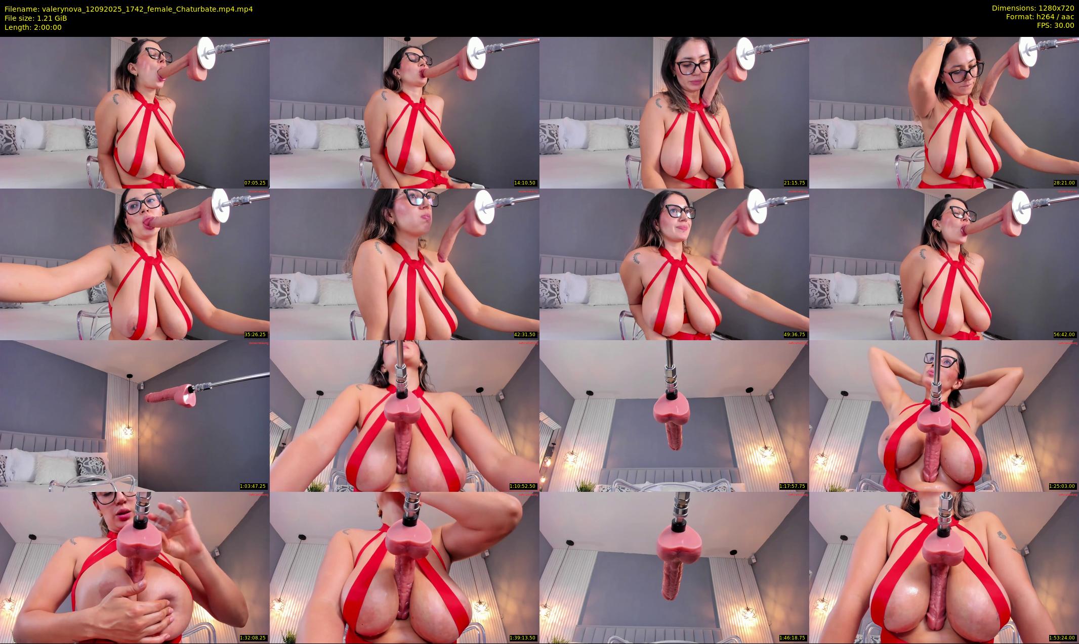 valerynova — 120 minute Chaturbate female cam show recording, 720p, Sep 12, 2025