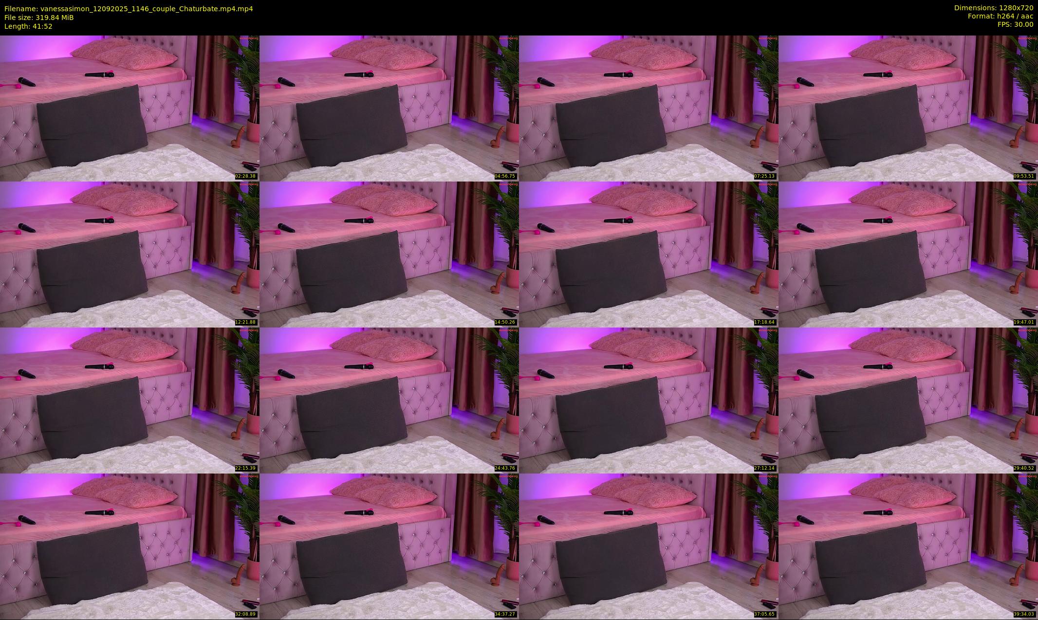 vanessasimon — 42 minute Chaturbate female cam show recording, 720p, Sep 12, 2025