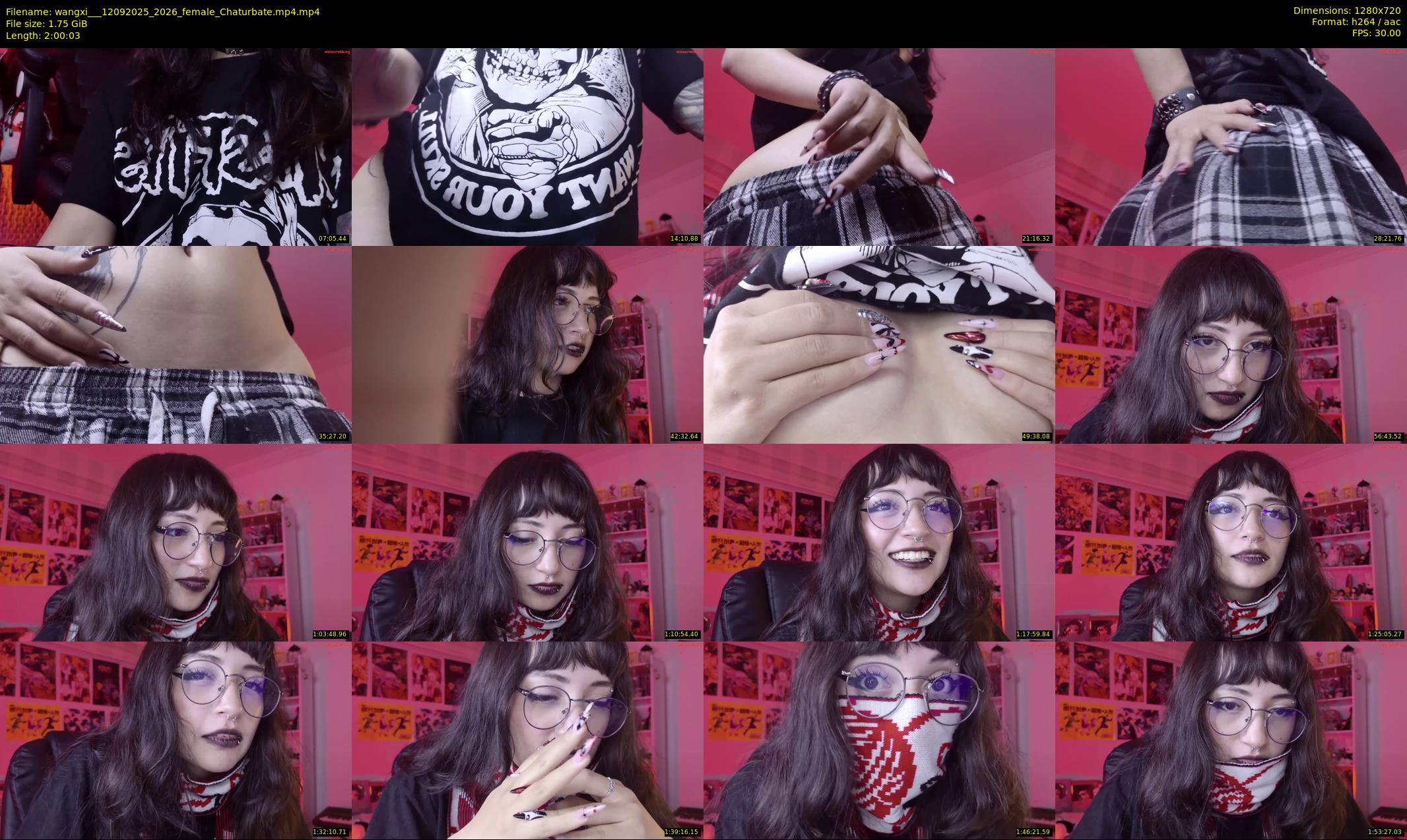 wangxi__ — 121 minute Chaturbate female cam show recording, 720p, Sep 12, 2025