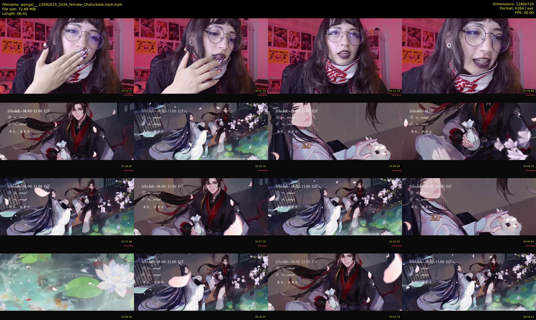 wangxi__ — 7 minute Chaturbate female cam show recording, 720p, Sep 12, 2025