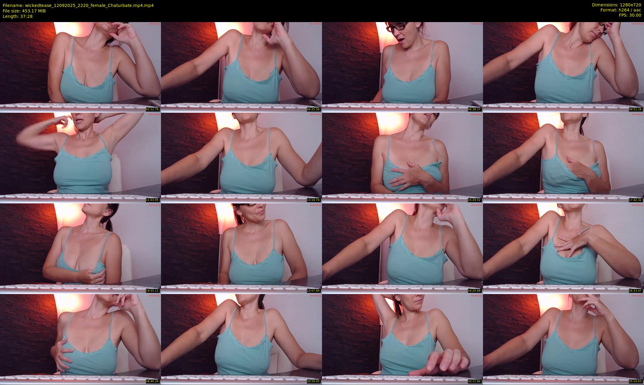 wickedtease — 38 minute Chaturbate female cam show recording, 720p, Sep 12, 2025