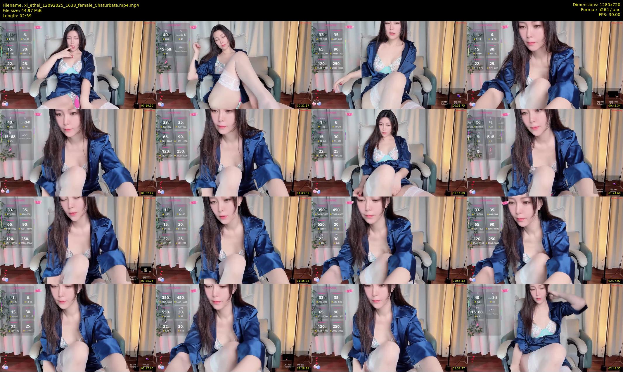 xi_ethel — 3 minute Chaturbate female cam show recording, 720p, Sep 12, 2025