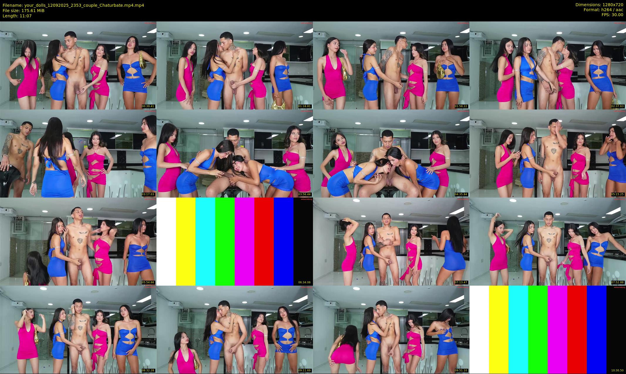 your_dolls — 12 minute Chaturbate couple cam show recording, 720p, Sep 12, 2025