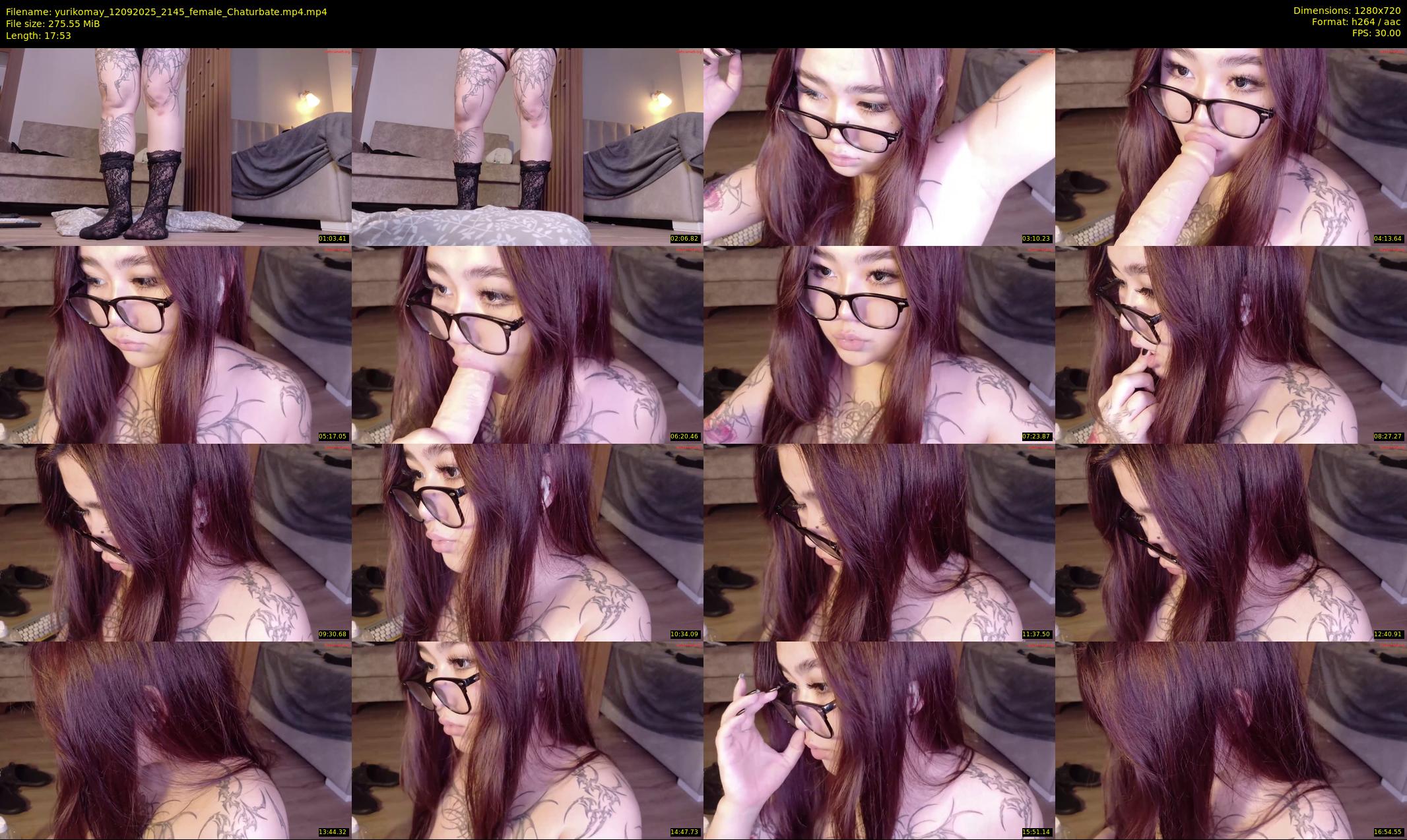 yurikomay — 18 minute Chaturbate female cam show recording, 720p, Sep 12, 2025