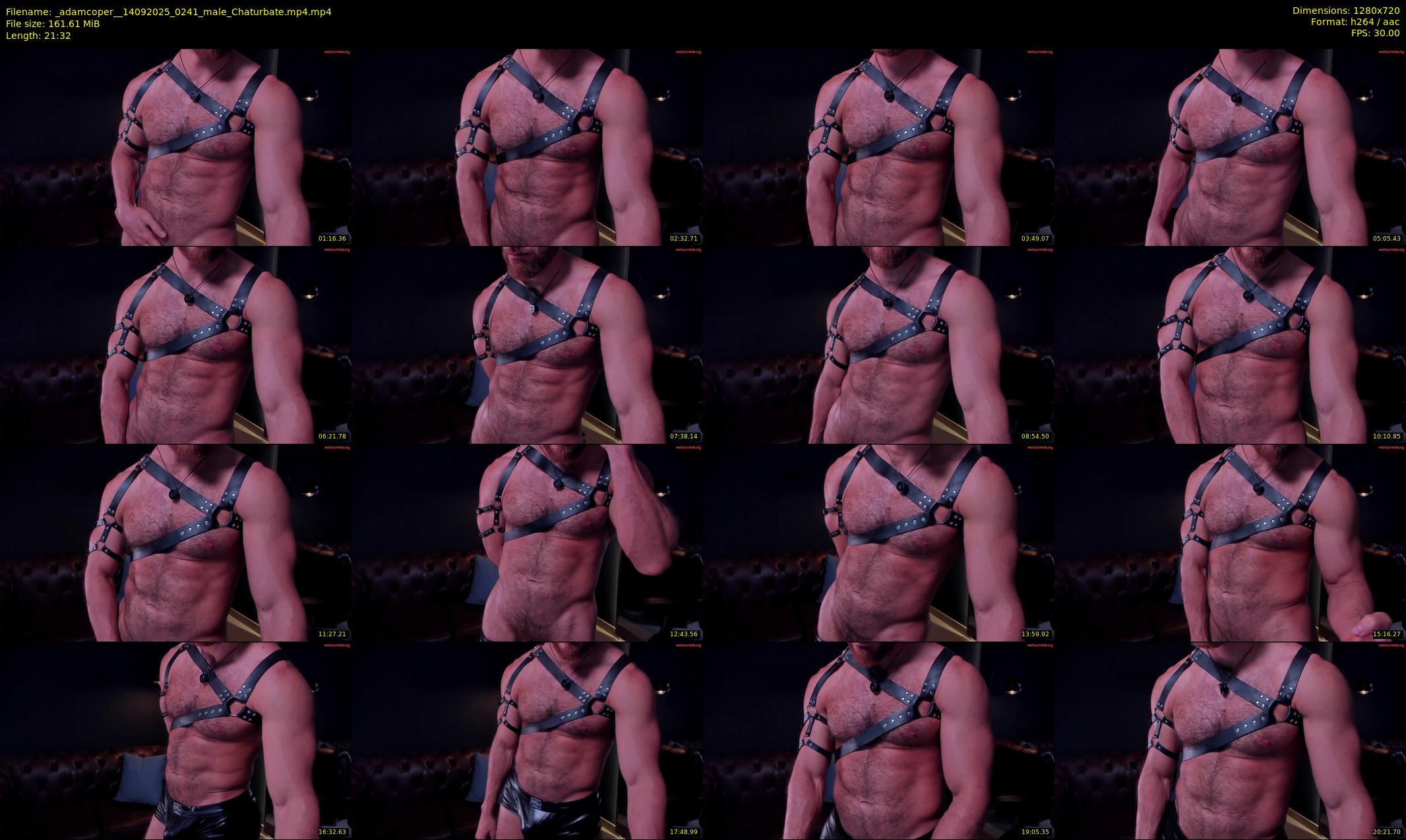 _adamcoper_ — 22 minute Chaturbate male cam show recording, 720p, Sep 14, 2025