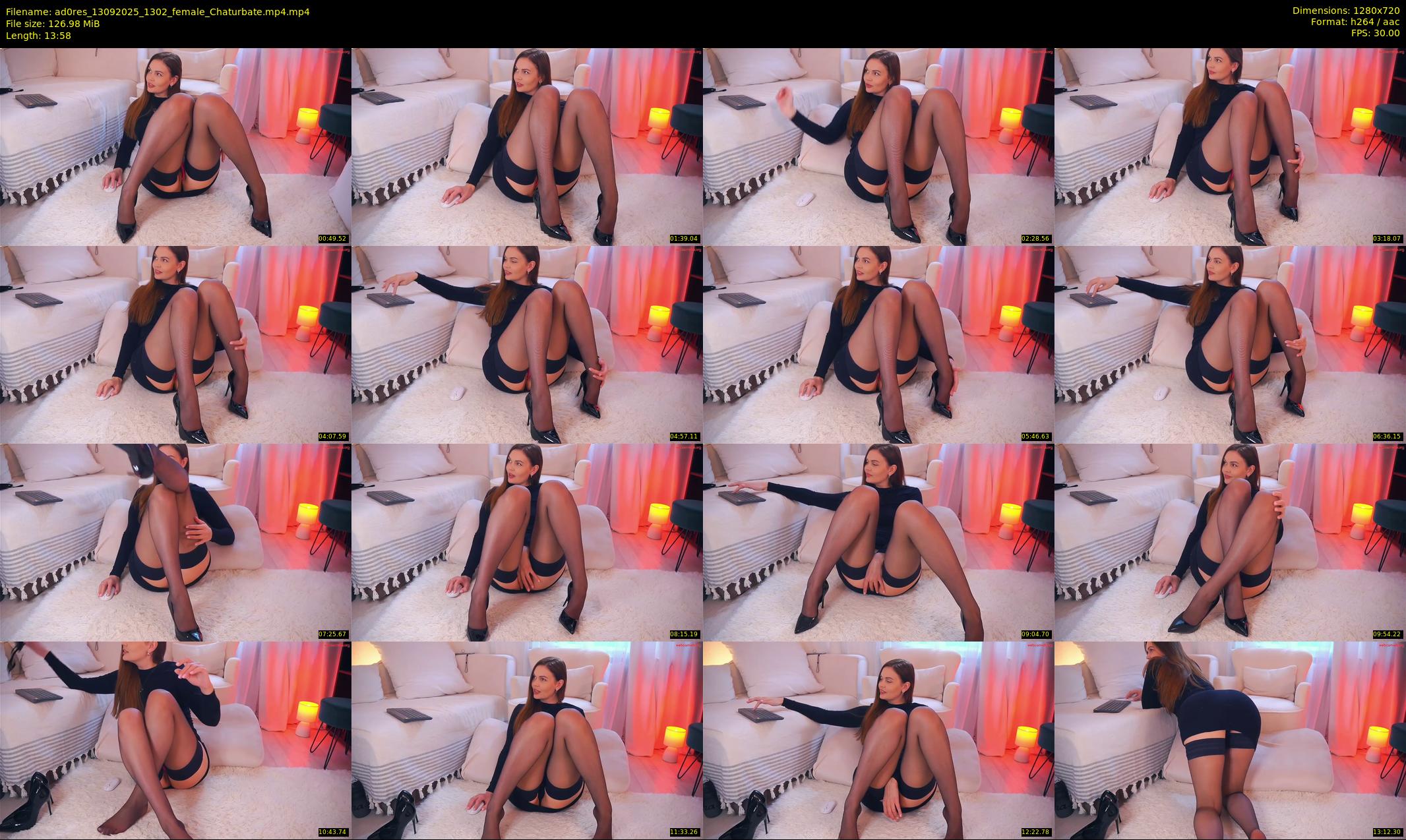 ad0res — 14 minute Chaturbate female cam show recording, 720p, Sep 13, 2025