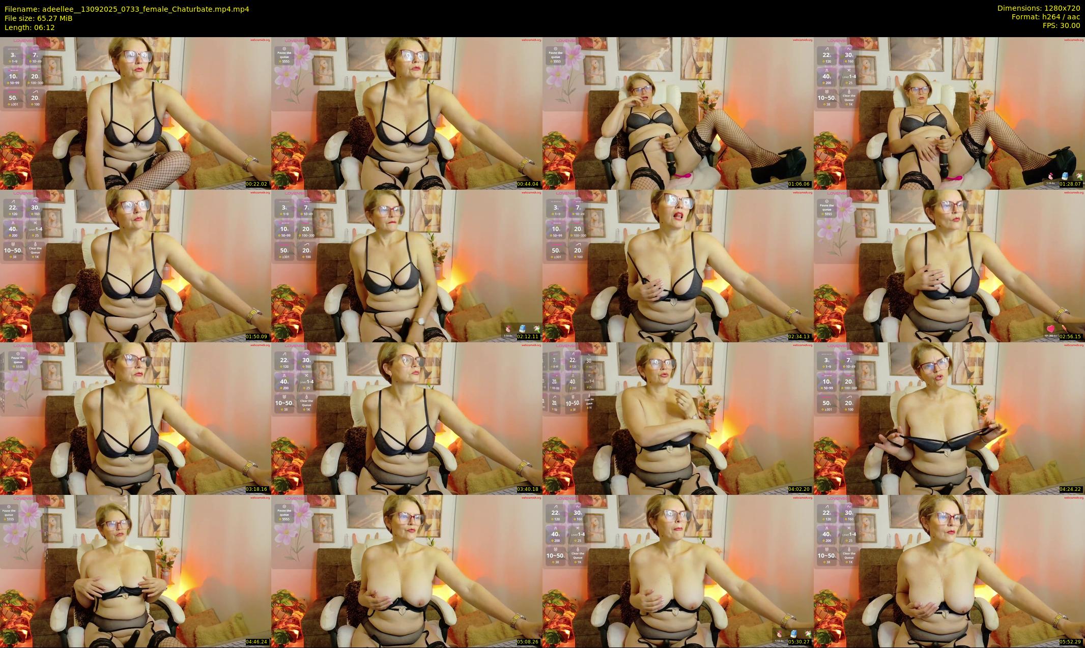 adeellee_ — 7 minute Chaturbate female cam show recording, 720p, Sep 13, 2025