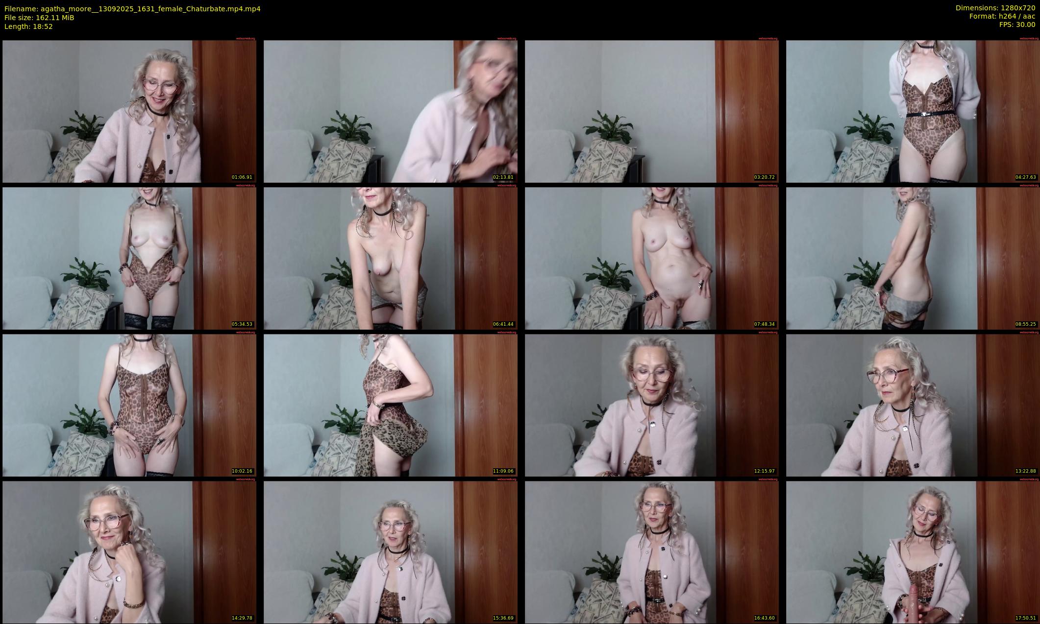 agatha_moore_ — 19 minute Chaturbate female cam show recording, 720p, Sep 13, 2025