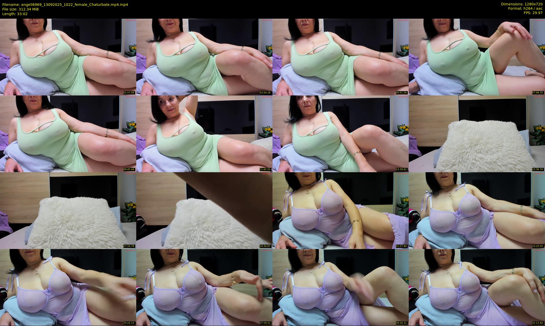 angell6969 — 34 minute Chaturbate female cam show recording, 720p, Sep 13, 2025