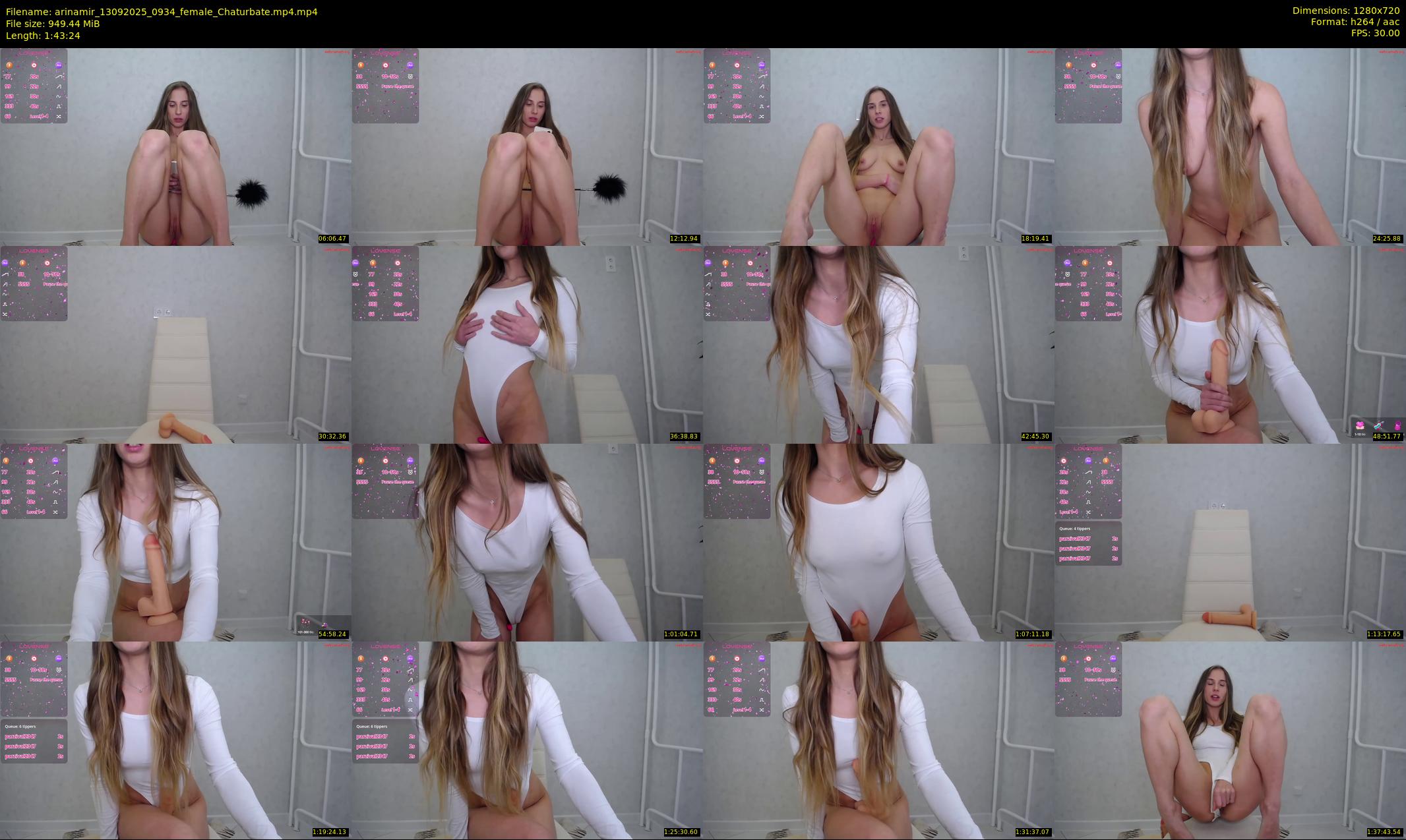 arinamir — 104 minute Chaturbate female cam show recording, 720p, Sep 13, 2025