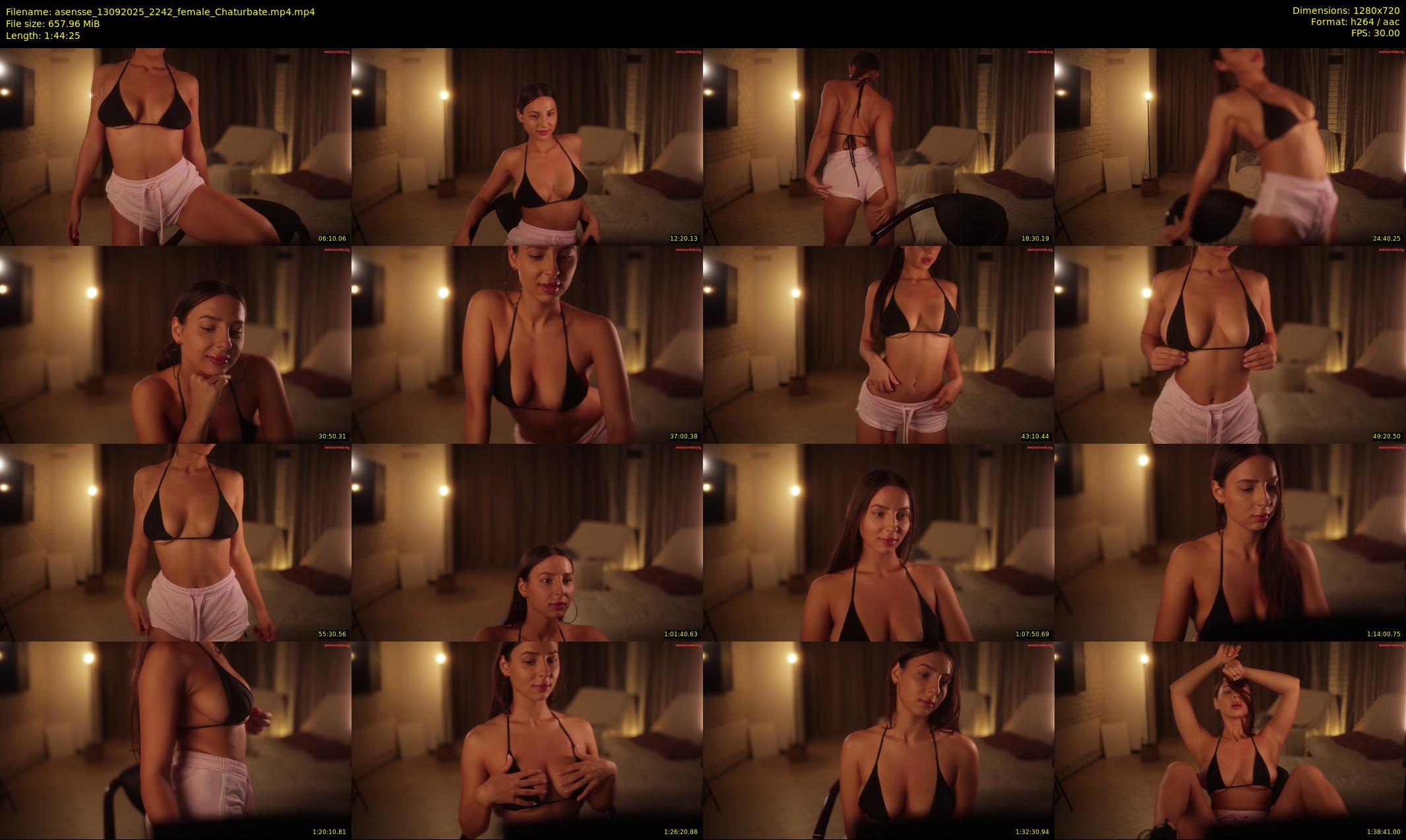 asensse — 105 minute Chaturbate female cam show recording, 720p, Sep 13, 2025