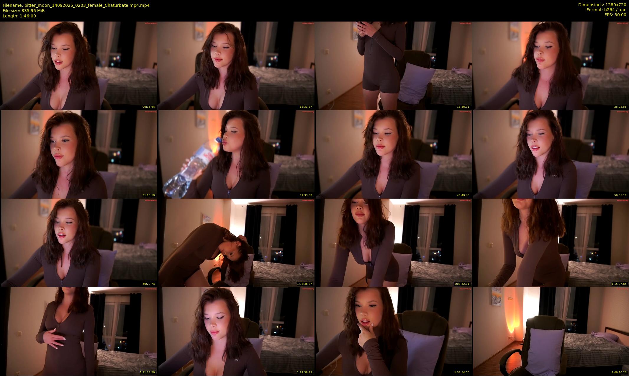 bitter_moon — 106 minute Chaturbate female cam show recording, 720p, Sep 14, 2025