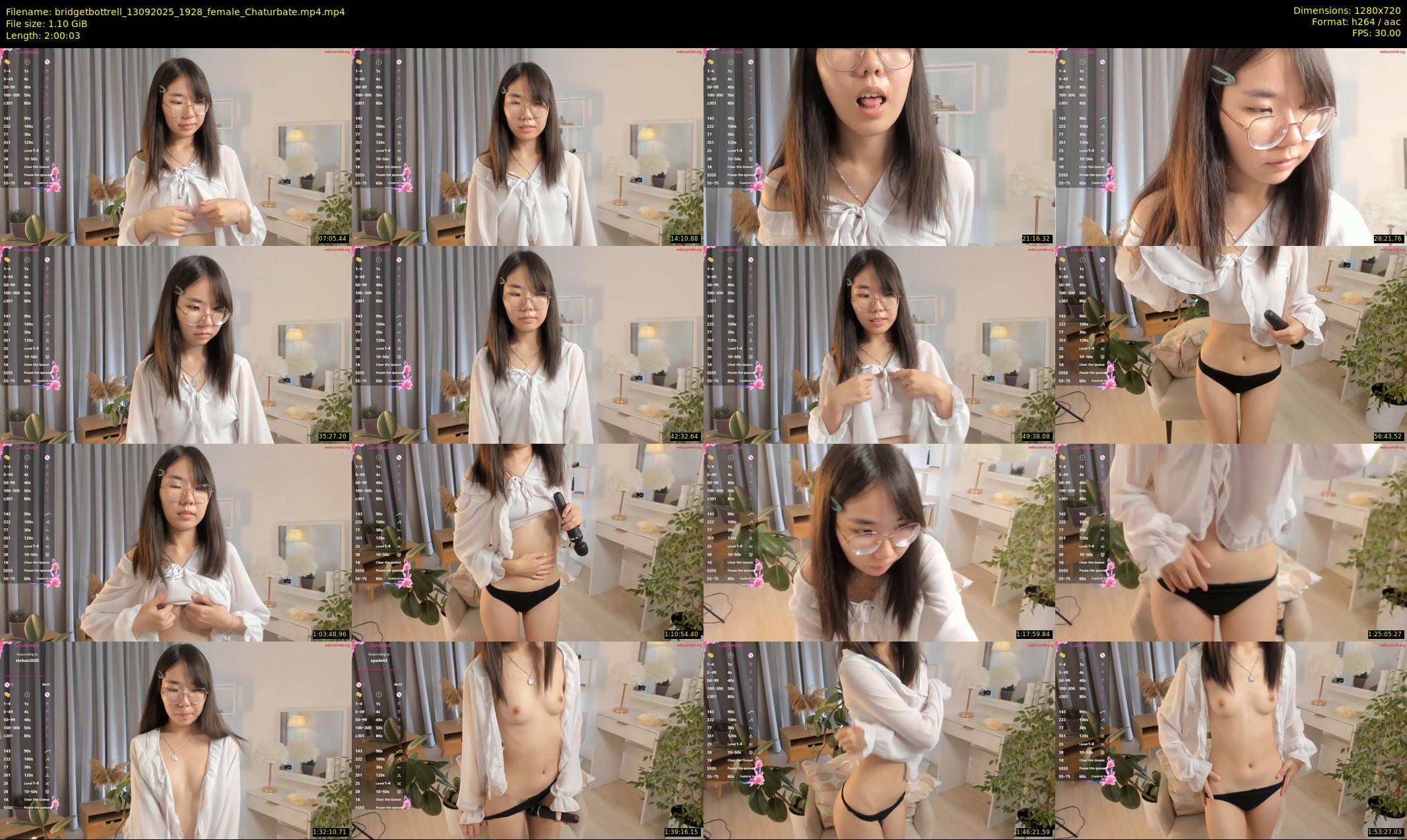 bridgetbottrell — 121 minute Chaturbate female cam show recording, 720p, Sep 13, 2025