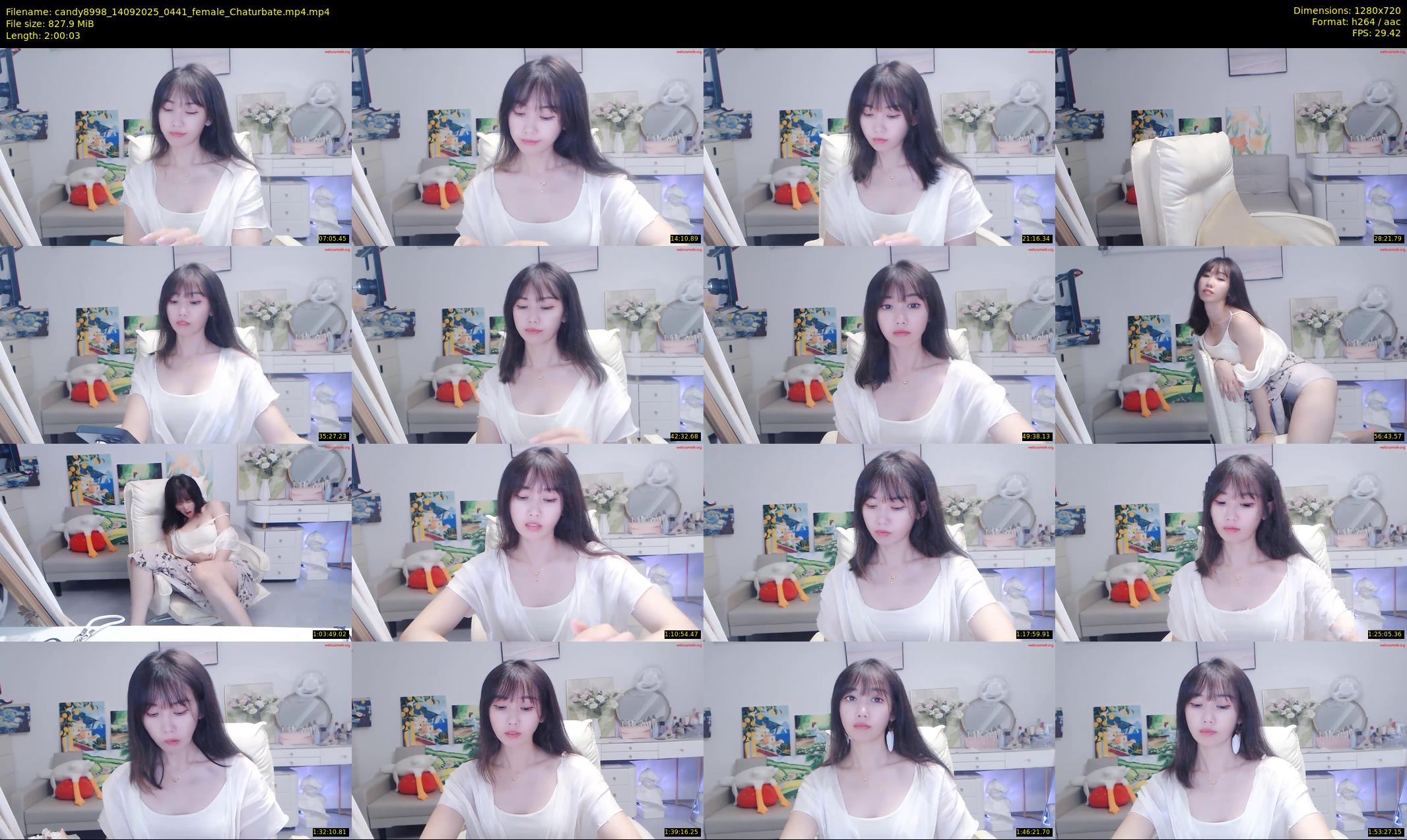 candy8998 — 121 minute Chaturbate female cam show recording, 720p, Sep 14, 2025