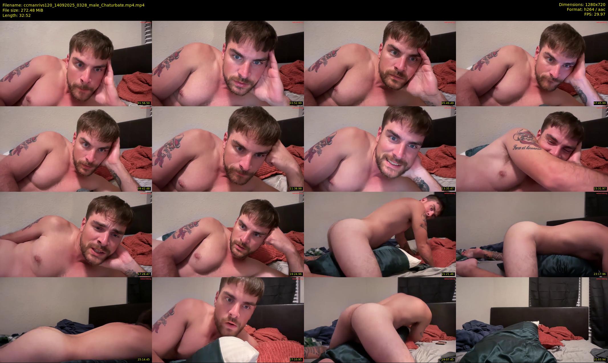 ccmanrivs120 — 33 minute Chaturbate male cam show recording, 720p, Sep 14, 2025