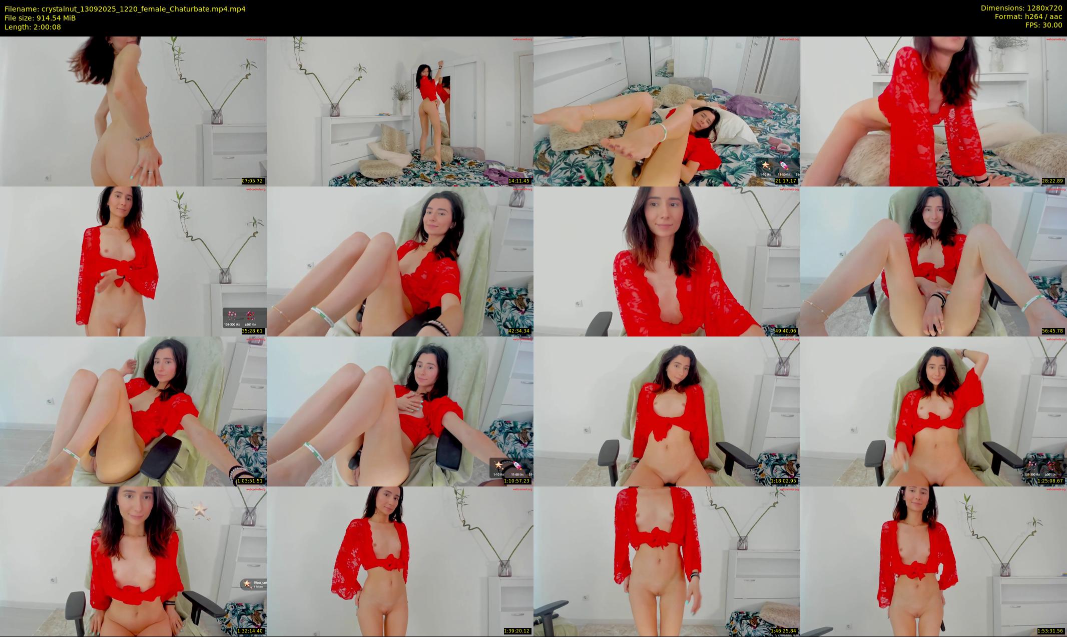 crystalnut — 121 minute Chaturbate female cam show recording, 720p, Sep 13, 2025