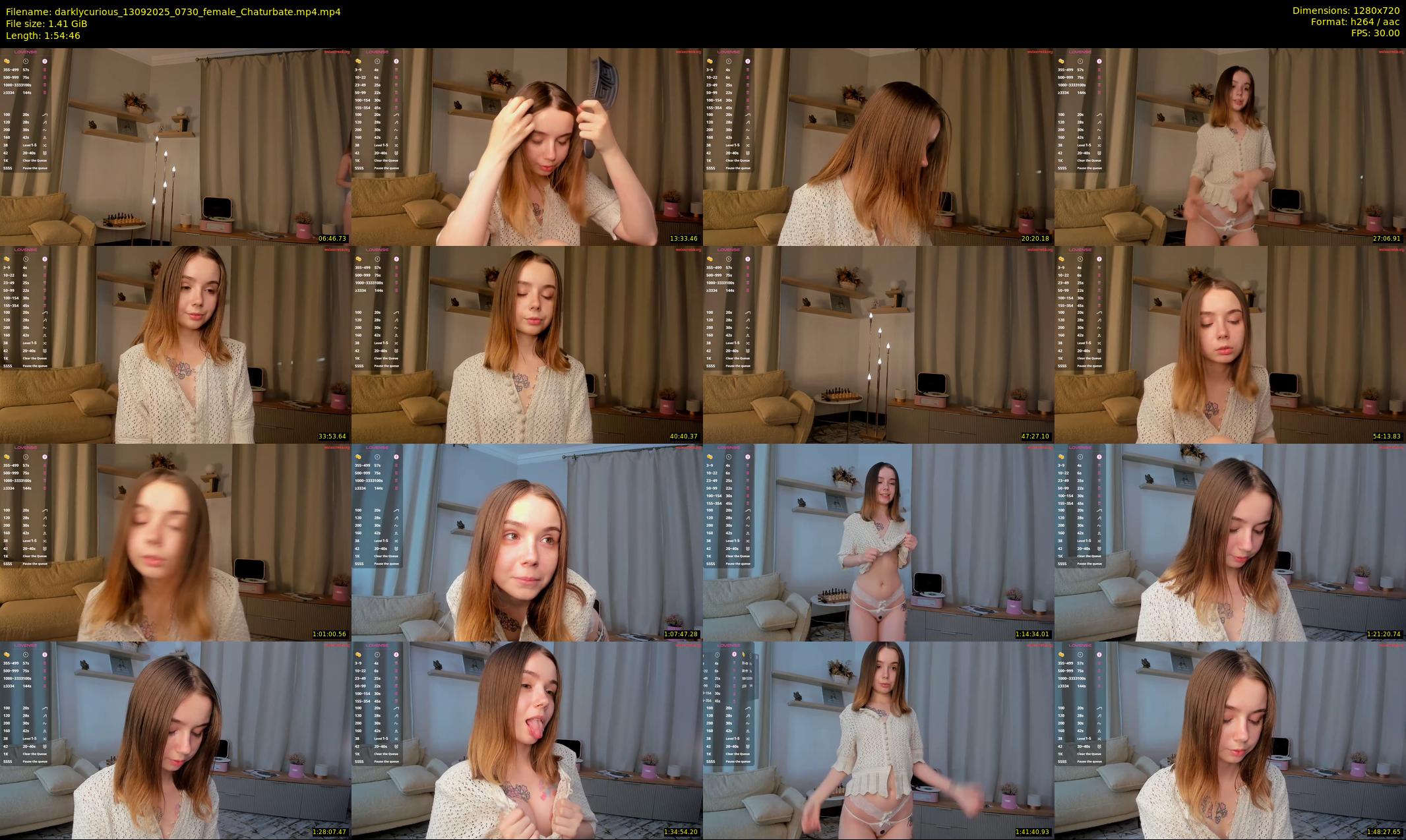 darklycurious — 115 minute Chaturbate female cam show recording, 720p, Sep 13, 2025