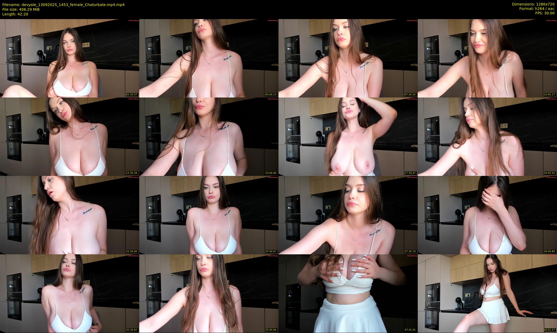 devyale — 43 minute Chaturbate female cam show recording, 720p, Sep 13, 2025