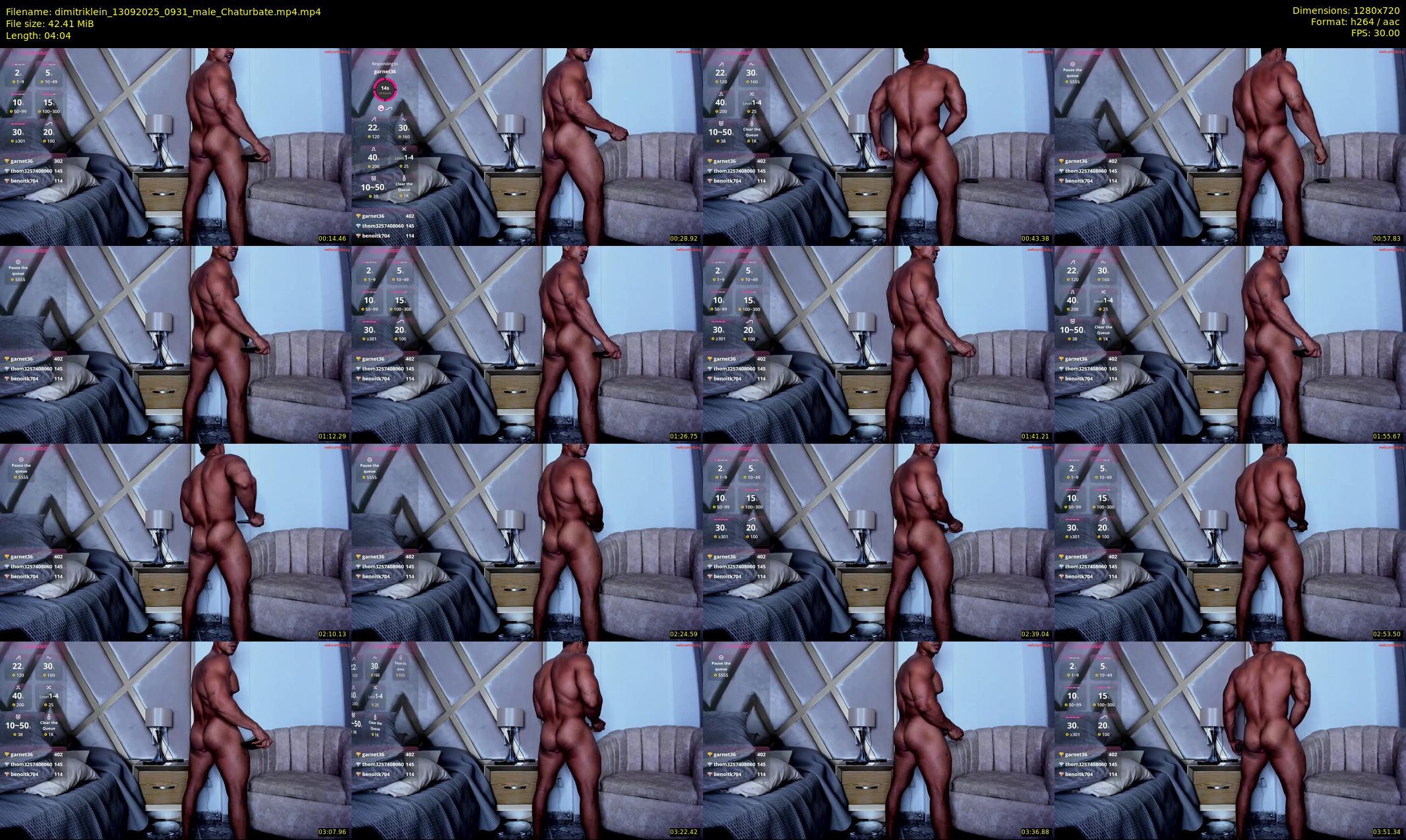 dimitriklein — 5 minute Chaturbate male cam show recording, 720p, Sep 13, 2025