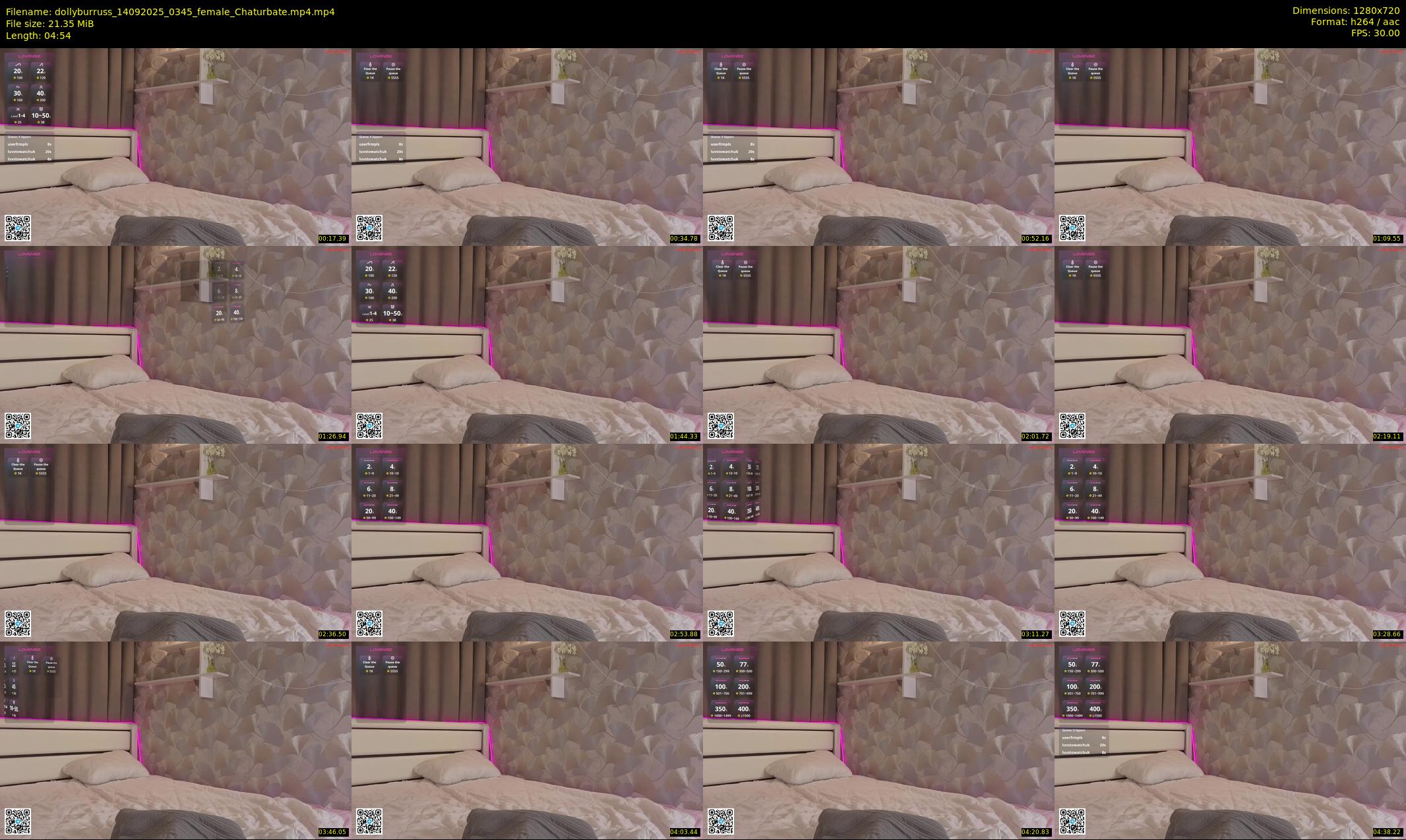 dollyburruss — 5 minute Chaturbate female cam show recording, 720p, Sep 14, 2025