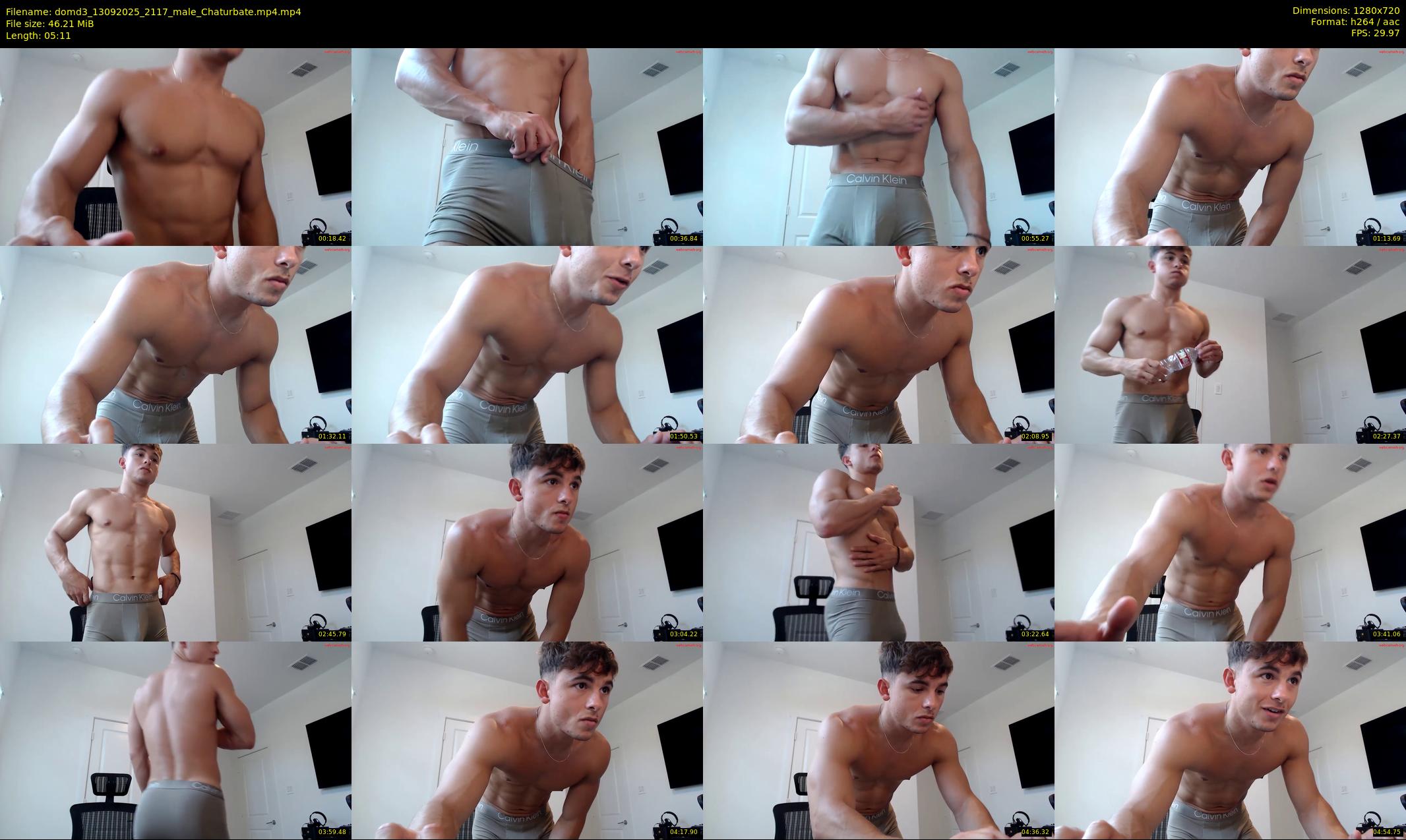 domd3 — 6 minute Chaturbate male cam show recording, 720p, Sep 13, 2025