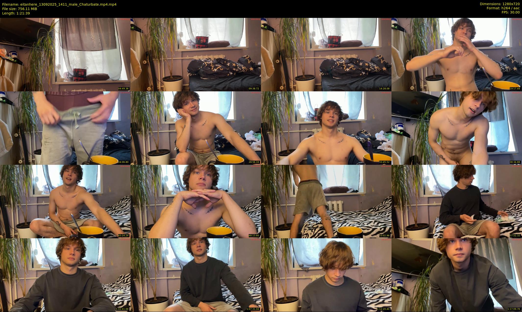 eitanhere — 82 minute Chaturbate male cam show recording, 720p, Sep 13, 2025