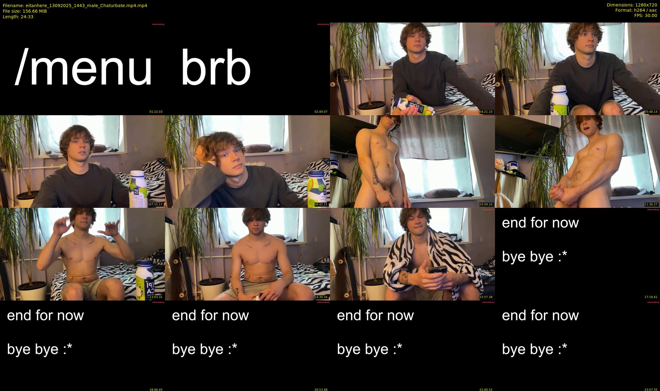 eitanhere — 25 minute Chaturbate male cam show recording, 720p, Sep 13, 2025