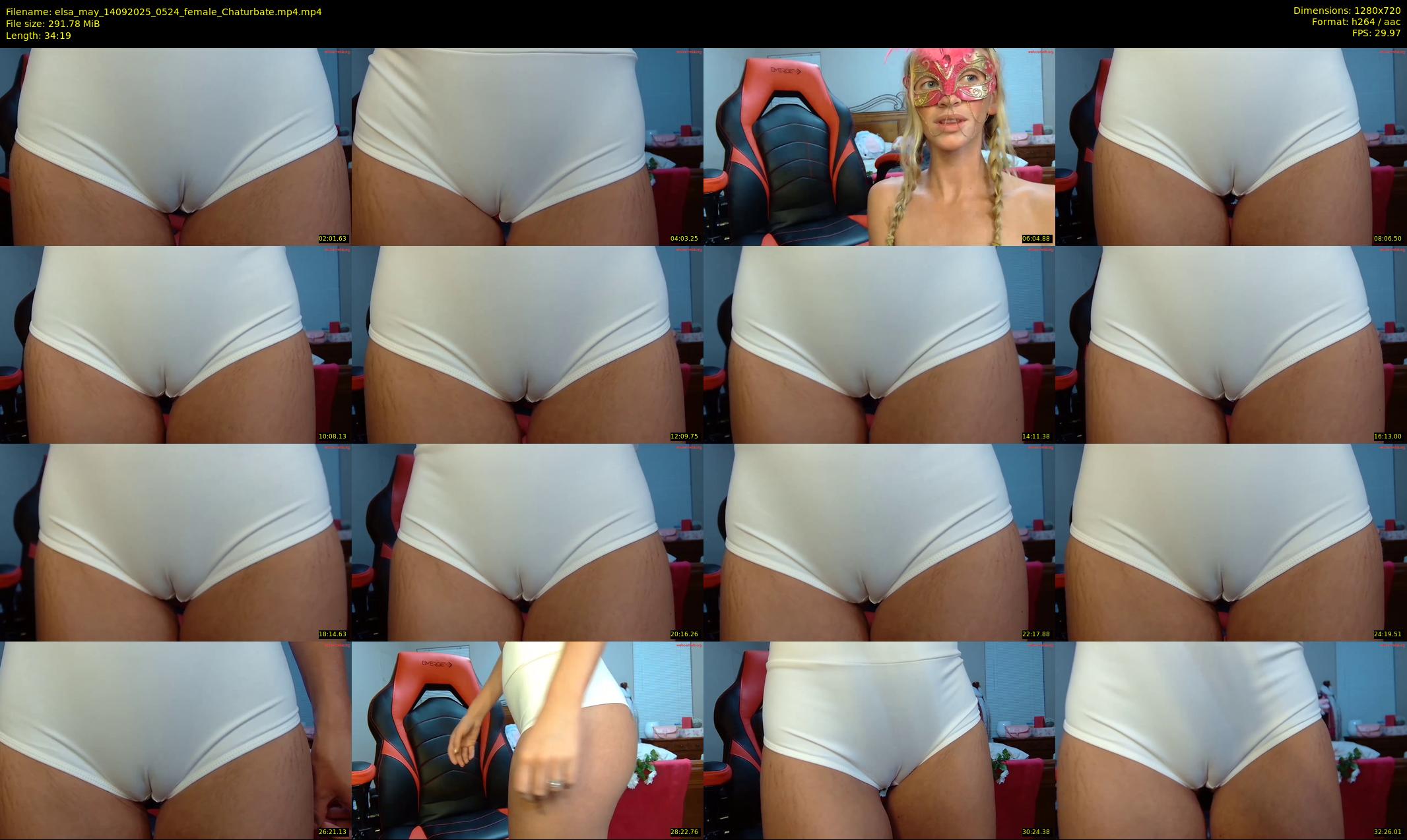 elsa_may — 35 minute Chaturbate female cam show recording, 720p, Sep 14, 2025