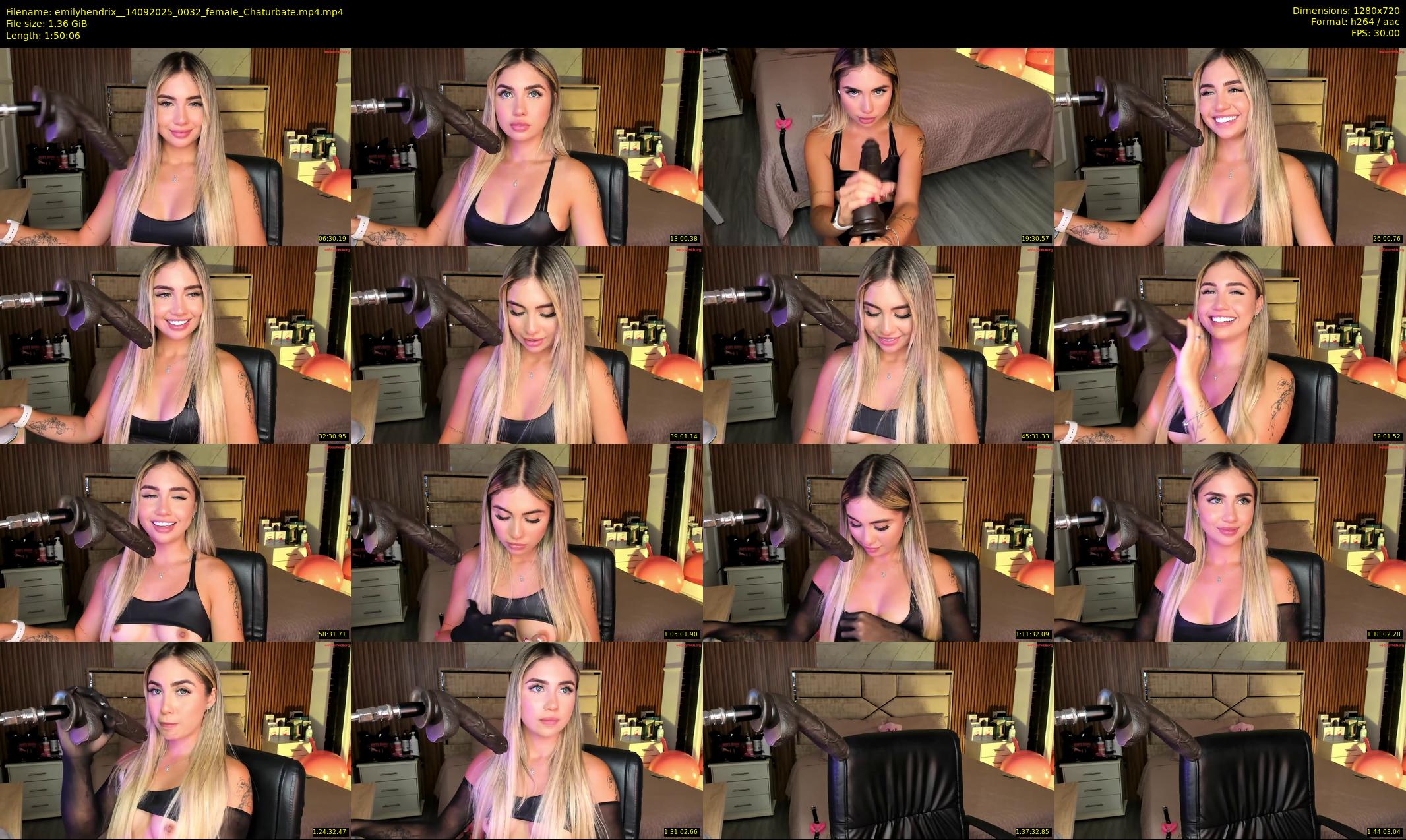 emilyhendrix_ — 111 minute Chaturbate couple cam show recording, 720p, Sep 14, 2025