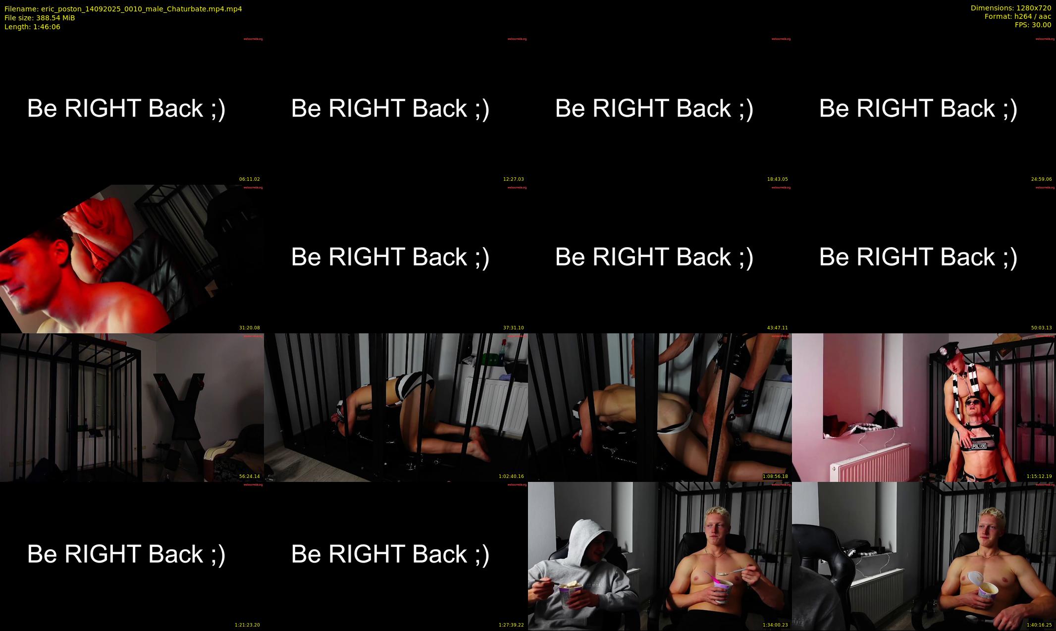 eric_poston — 107 minute Chaturbate male cam show recording, 720p, Sep 14, 2025