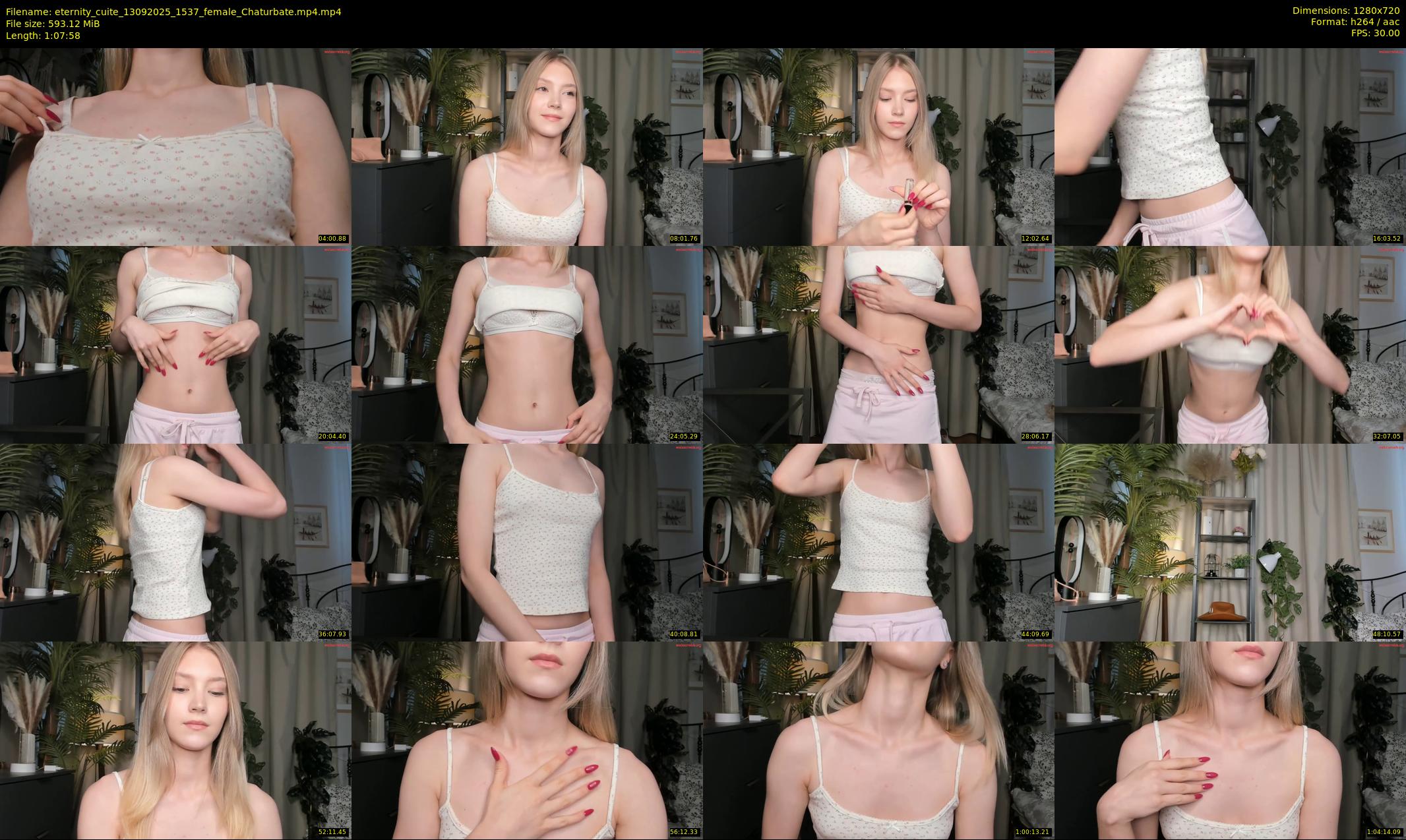 eternity_cuite — 68 minute Chaturbate female cam show recording, 720p, Sep 13, 2025