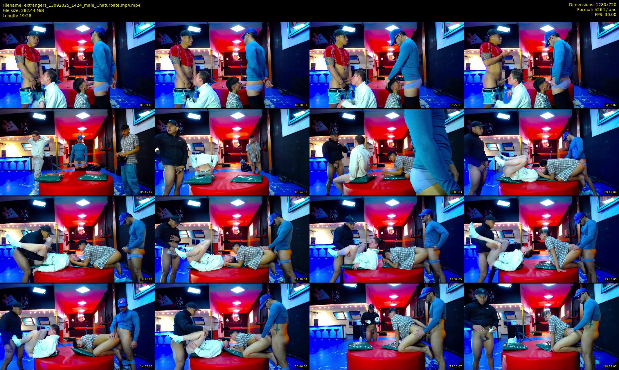extrangers — 20 minute Chaturbate male cam show recording, 720p, Sep 13, 2025