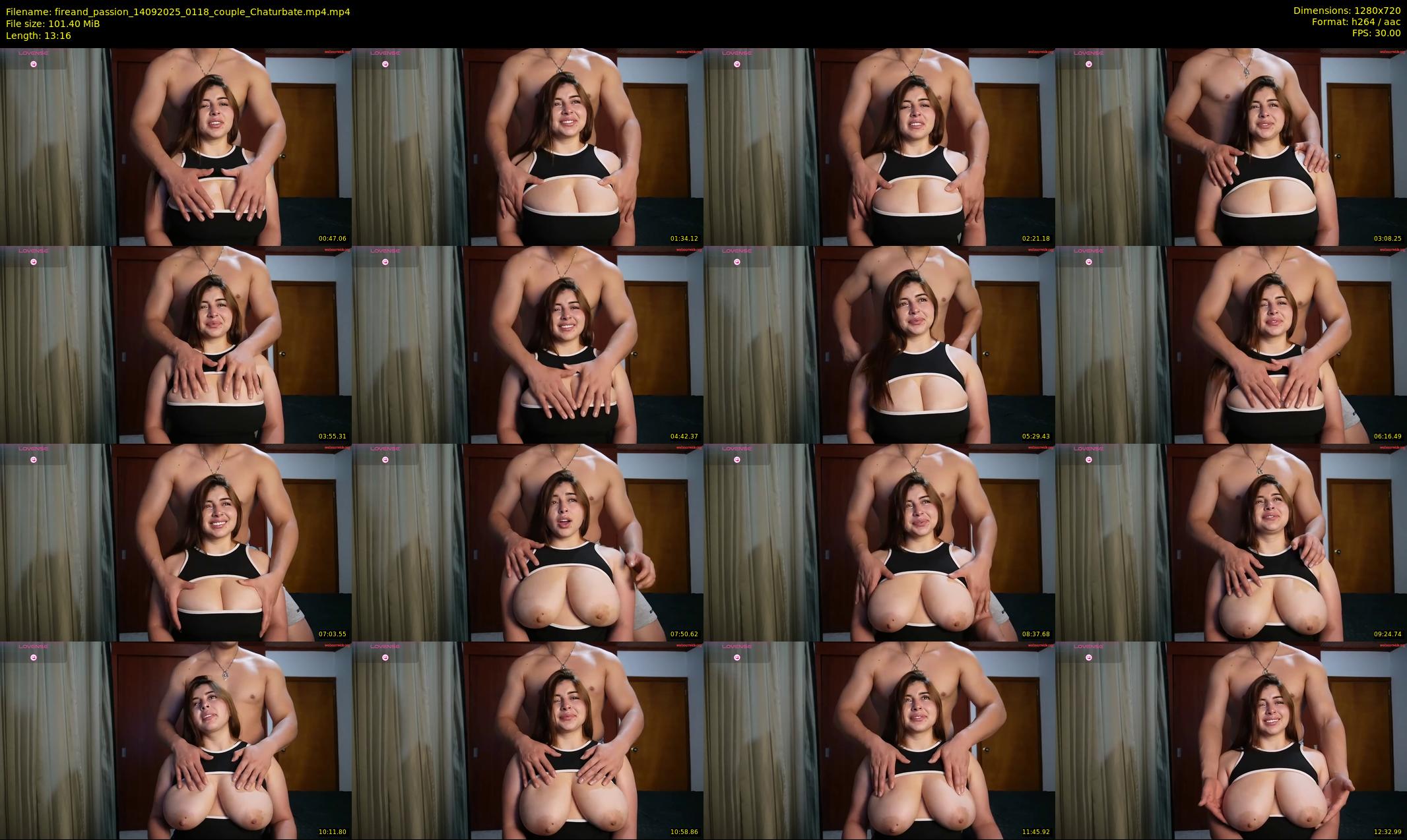 fireand_passion — 14 minute Chaturbate couple cam show recording, 720p, Sep 14, 2025