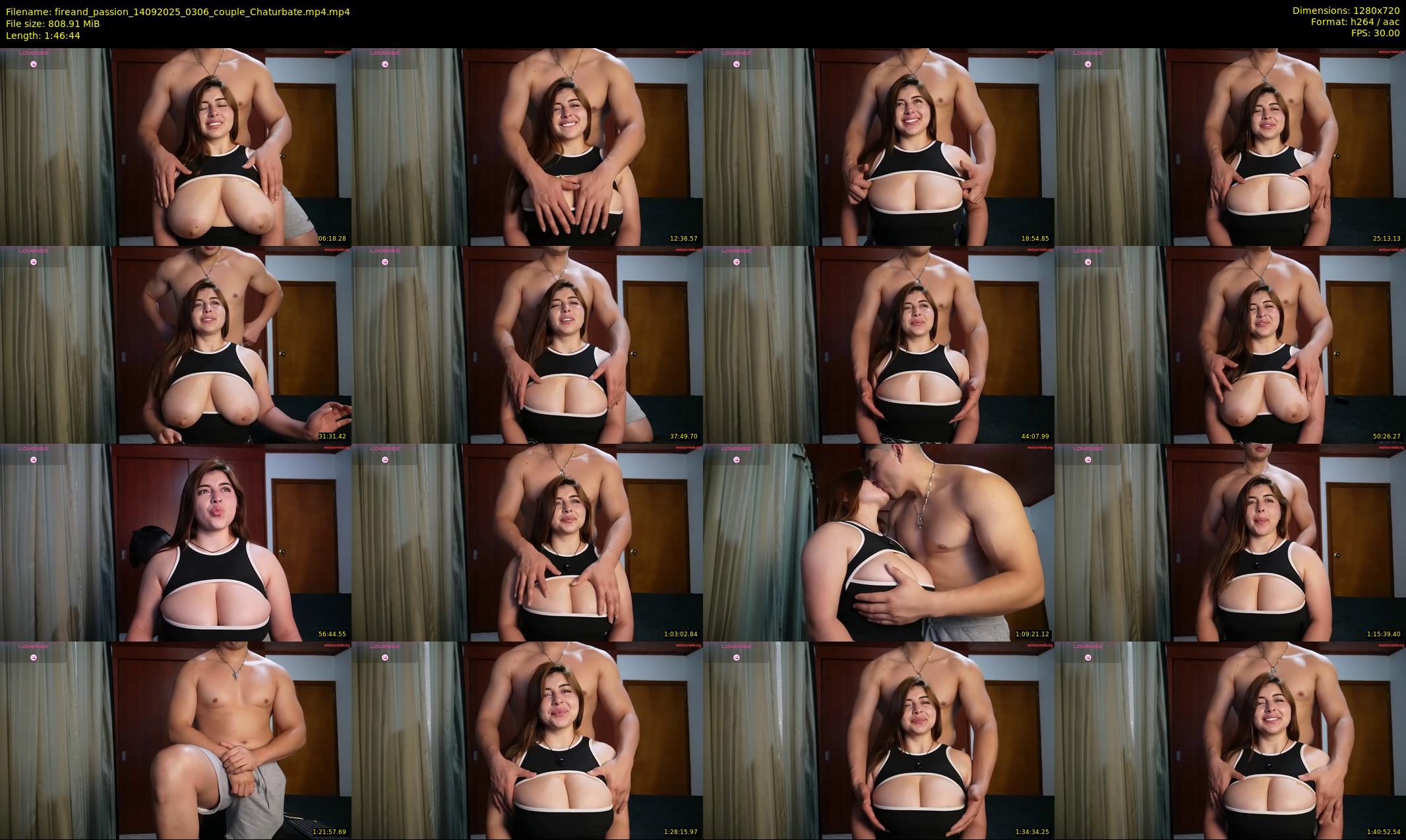 fireand_passion — 107 minute Chaturbate couple cam show recording, 720p, Sep 14, 2025