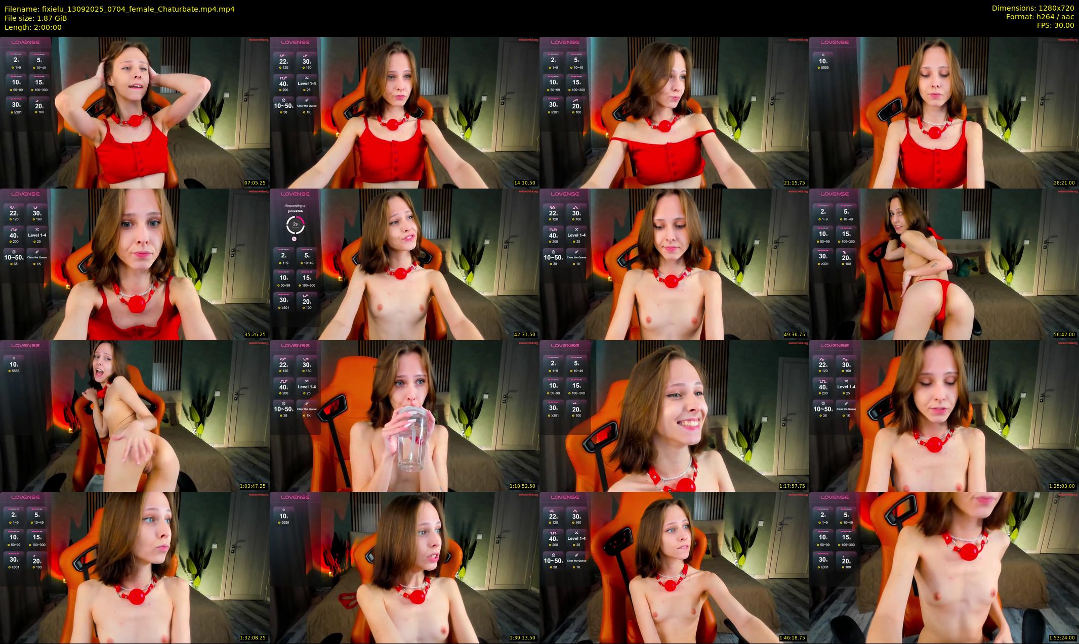 fixielu — 120 minute Chaturbate female cam show recording, 720p, Sep 13, 2025