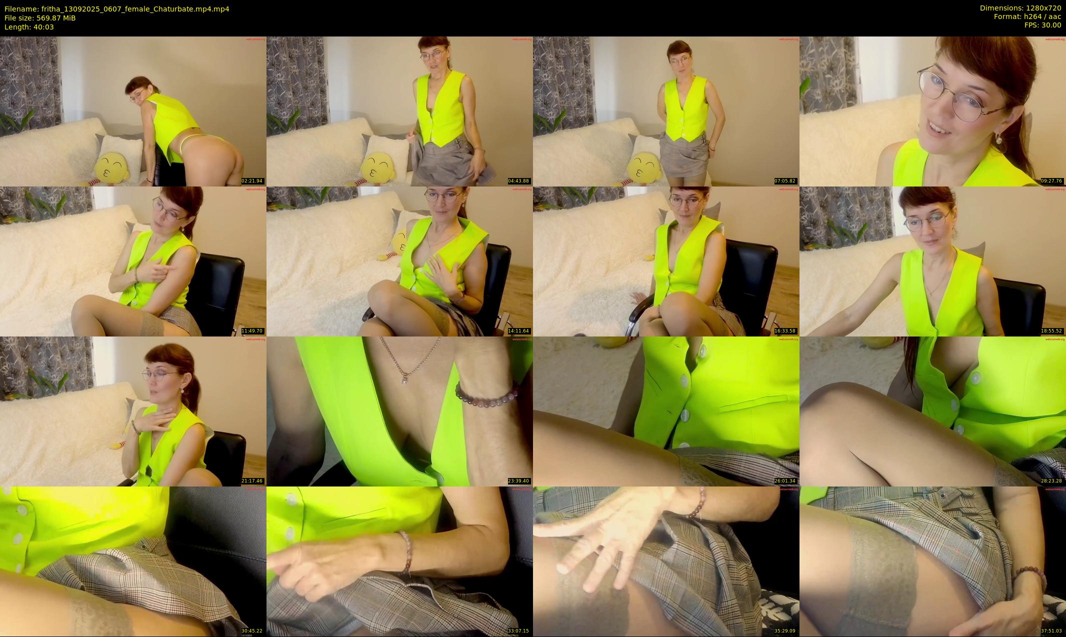 fritha — 41 minute Chaturbate female cam show recording, 720p, Sep 13, 2025