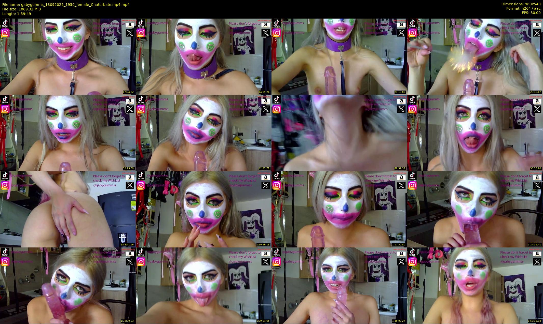 gabygumms — 120 minute Chaturbate female cam show recording, 480p, Sep 13, 2025