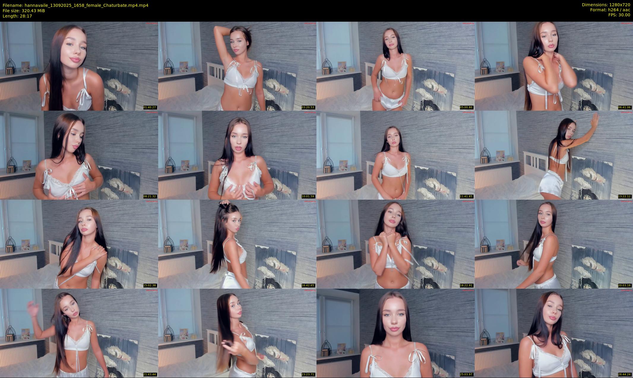 hannavaile — 29 minute Chaturbate female cam show recording, 720p, Sep 13, 2025