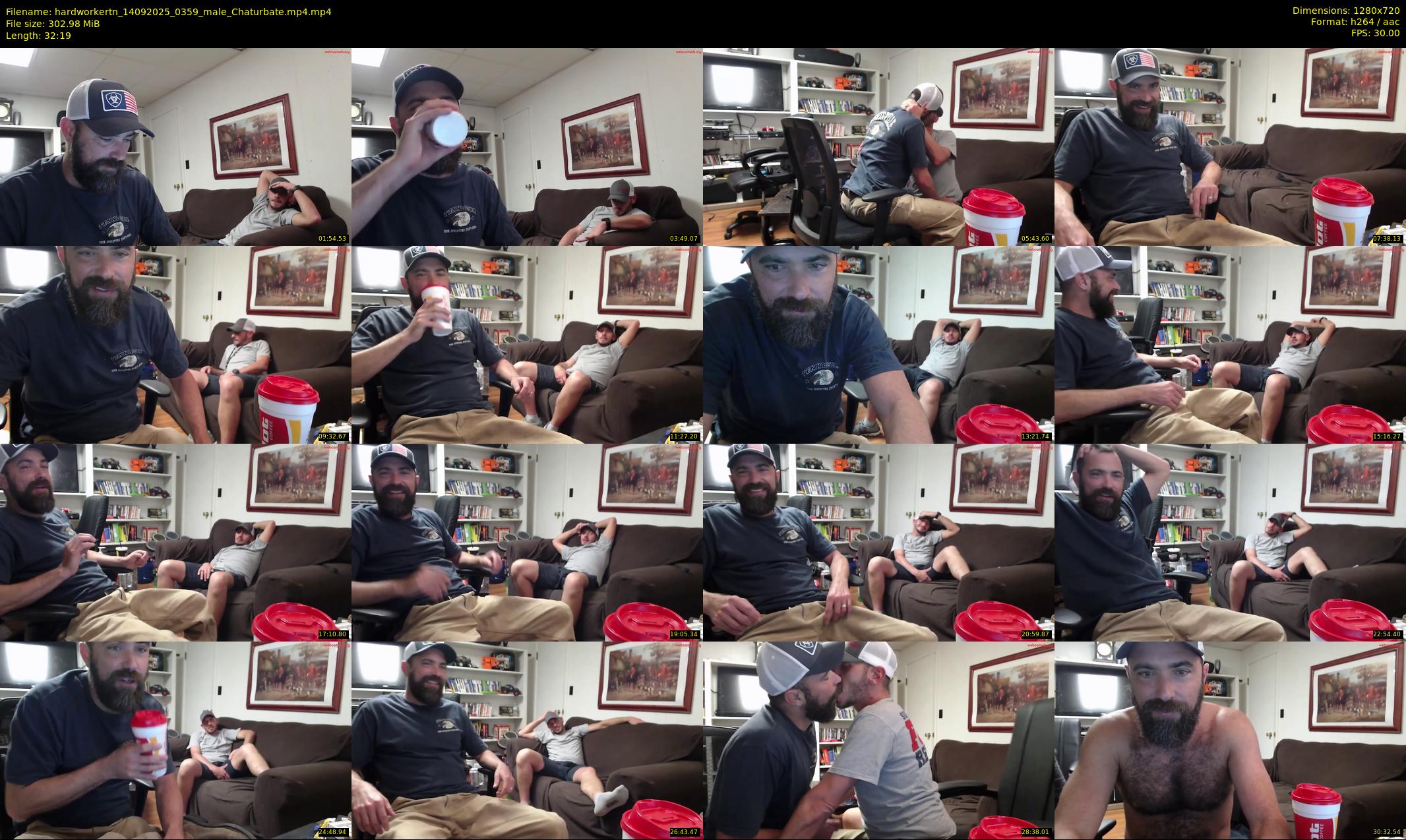 hardworkertn — 33 minute Chaturbate male cam show recording, 720p, Sep 14, 2025