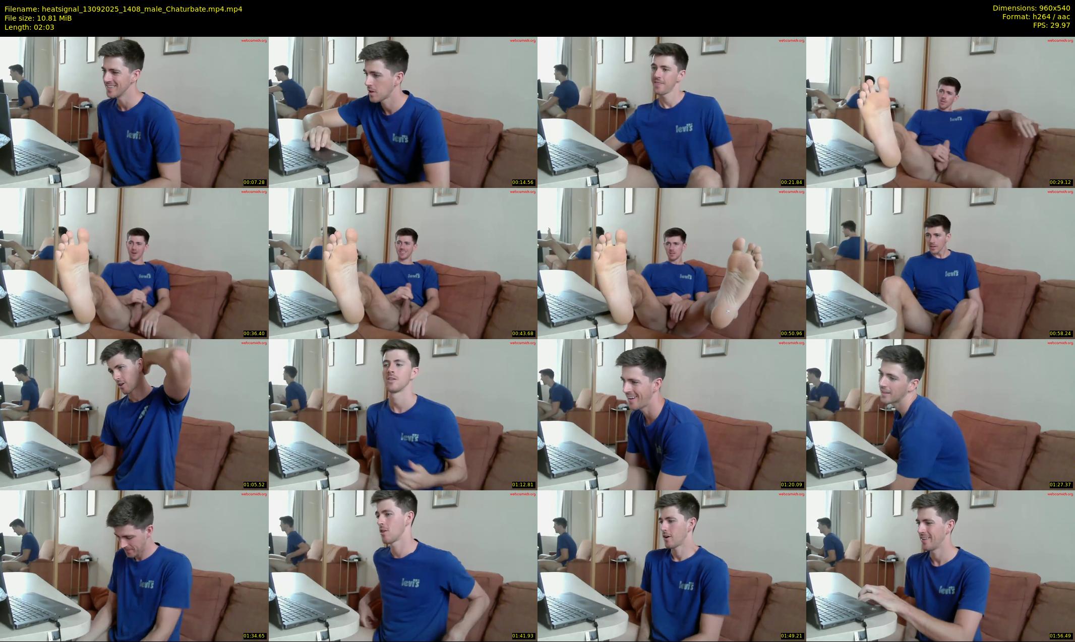 heatsignal — 3 minute Chaturbate male cam show recording, 480p, Sep 13, 2025