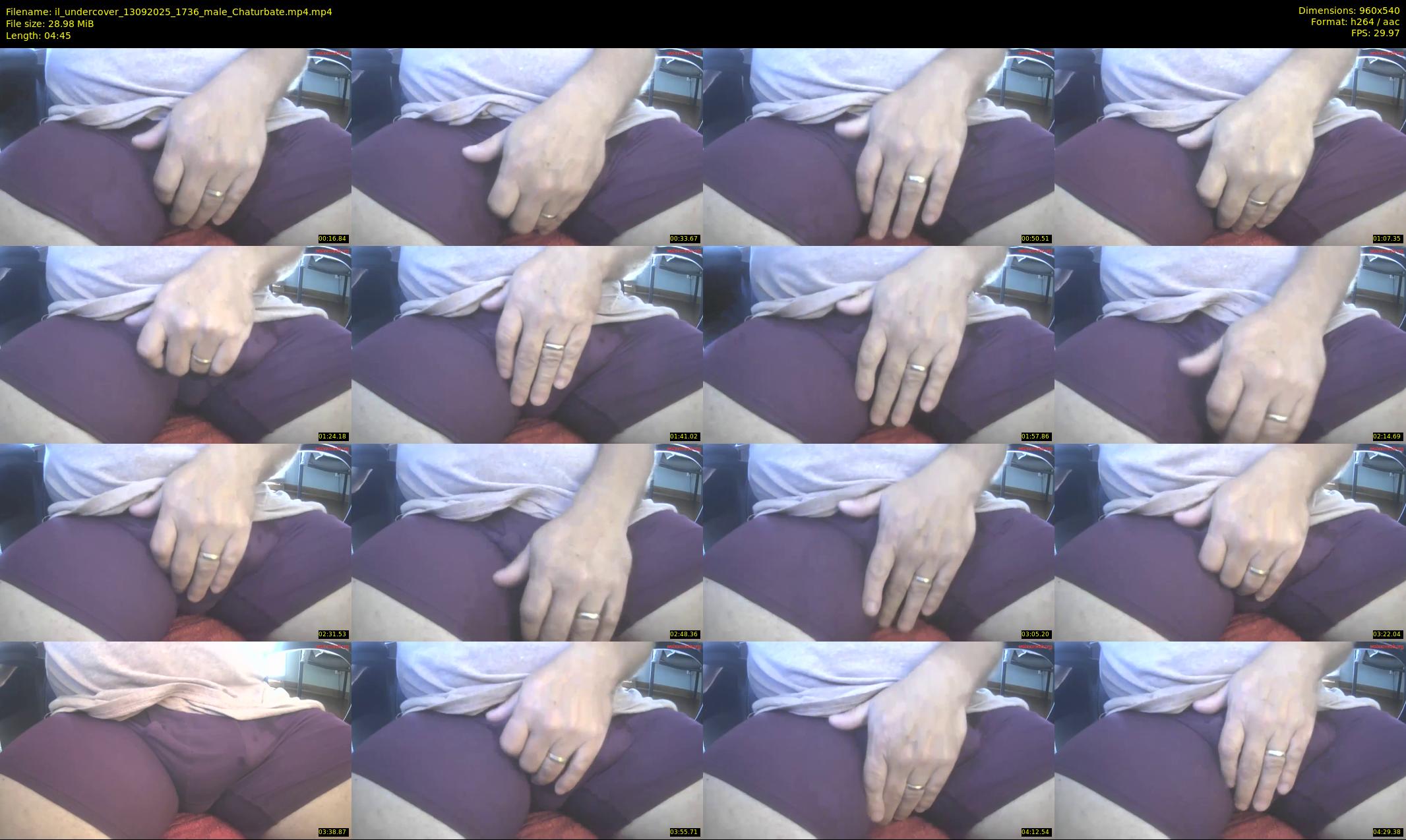 il_undercover — 5 minute Chaturbate male cam show recording, 480p, Sep 13, 2025