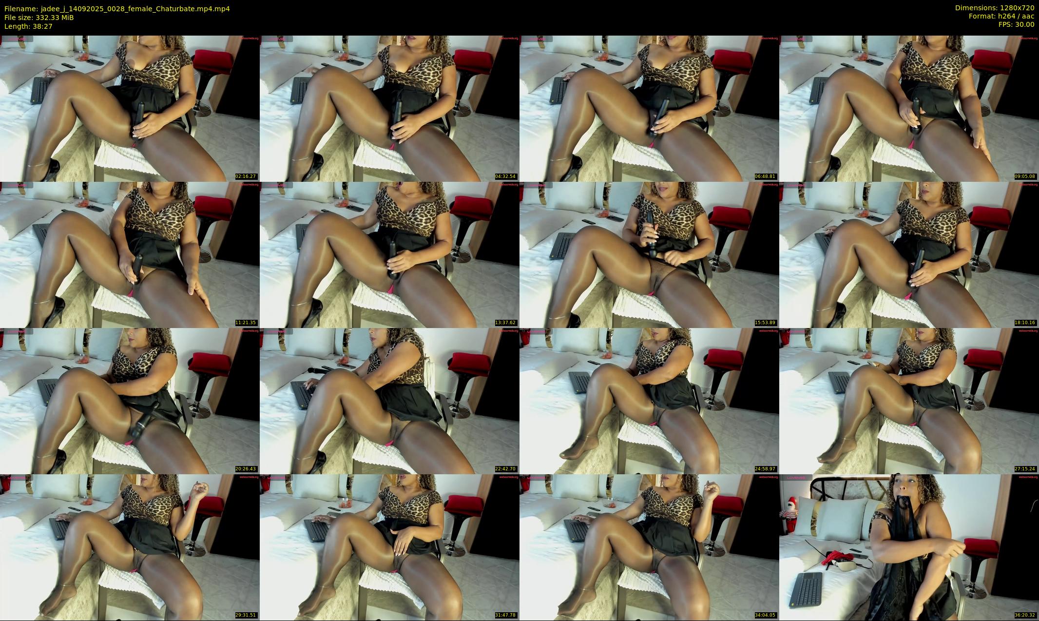 jadee_j — 39 minute Chaturbate female cam show recording, 720p, Sep 14, 2025